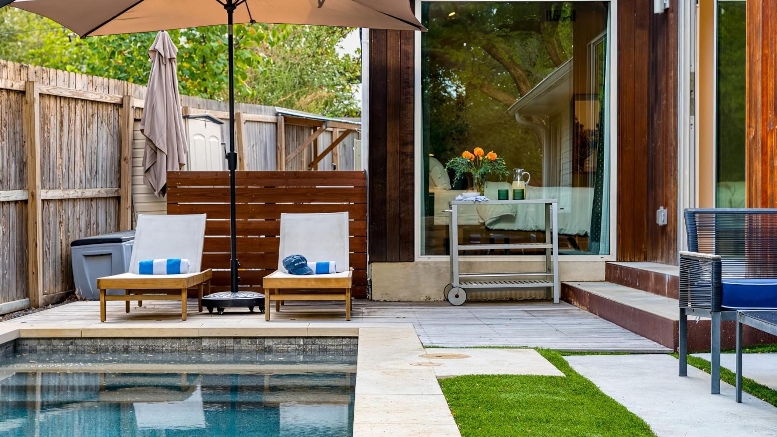 Modern Austin Home w Pool Putting Green Coffee Nook Townes Retreat by AvantStay