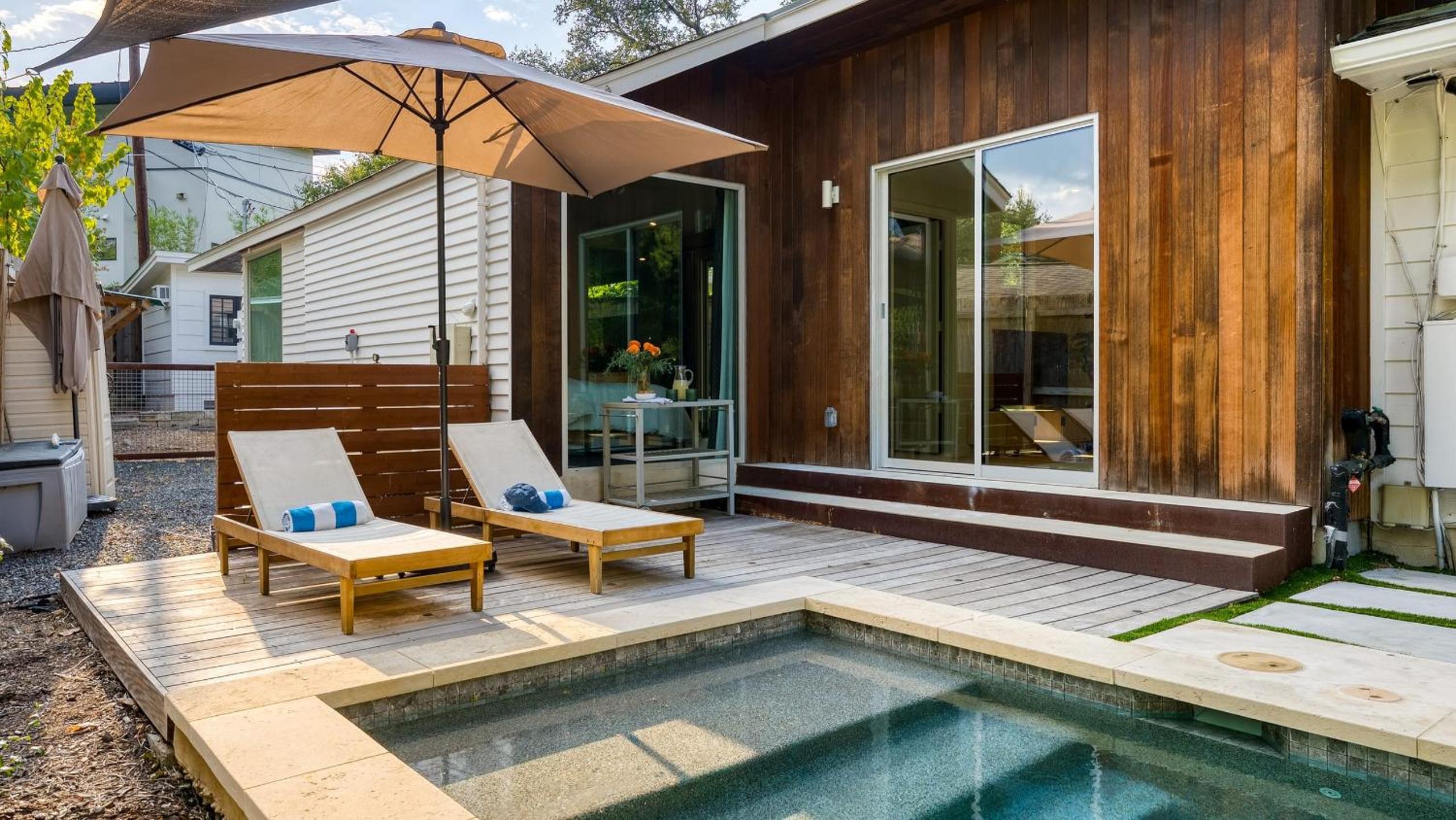 Modern Austin Home w Pool Putting Green Coffee Nook Townes Retreat by AvantStay