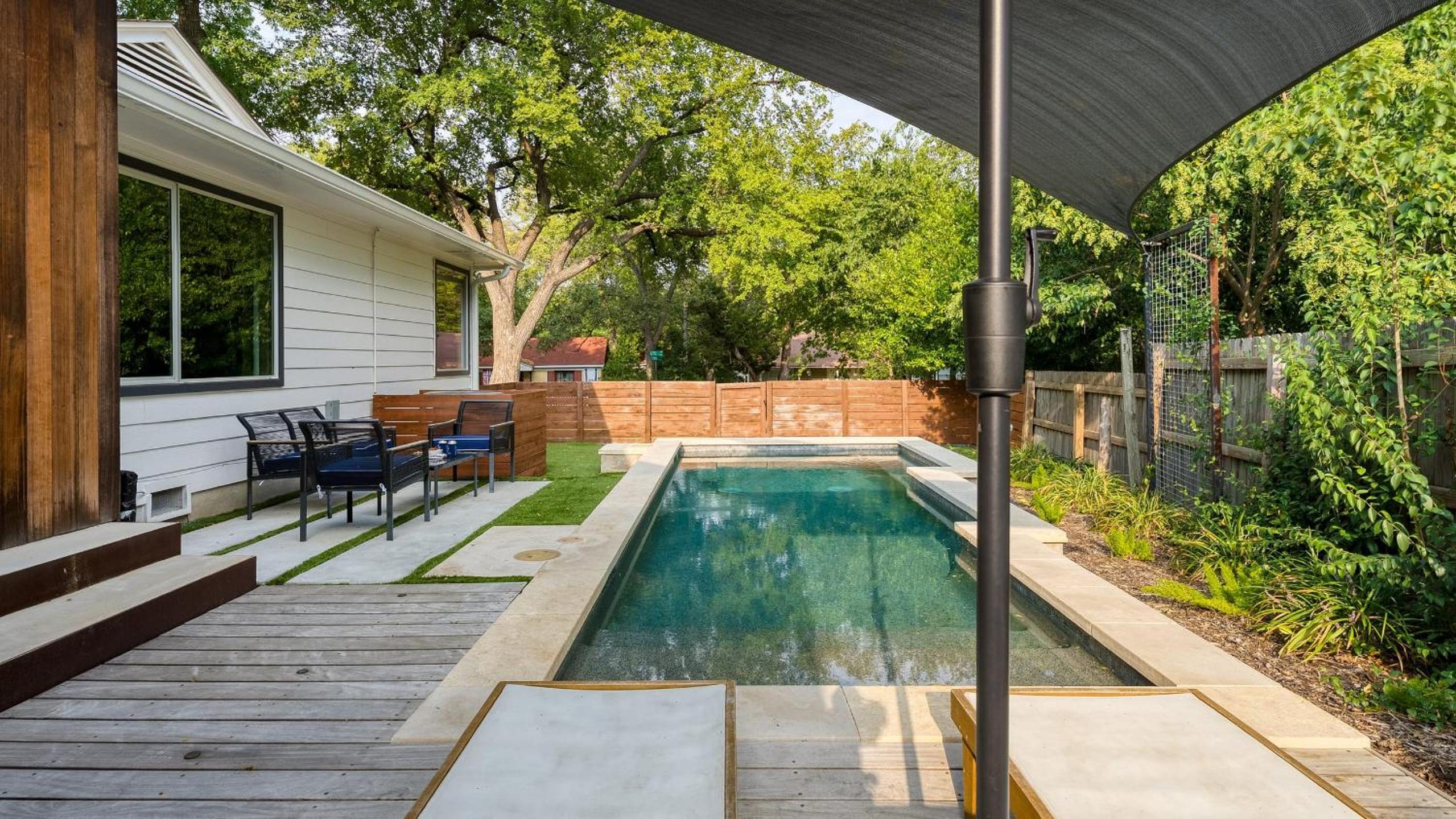 Modern Austin Home w Pool Putting Green Coffee Nook Townes Retreat by AvantStay