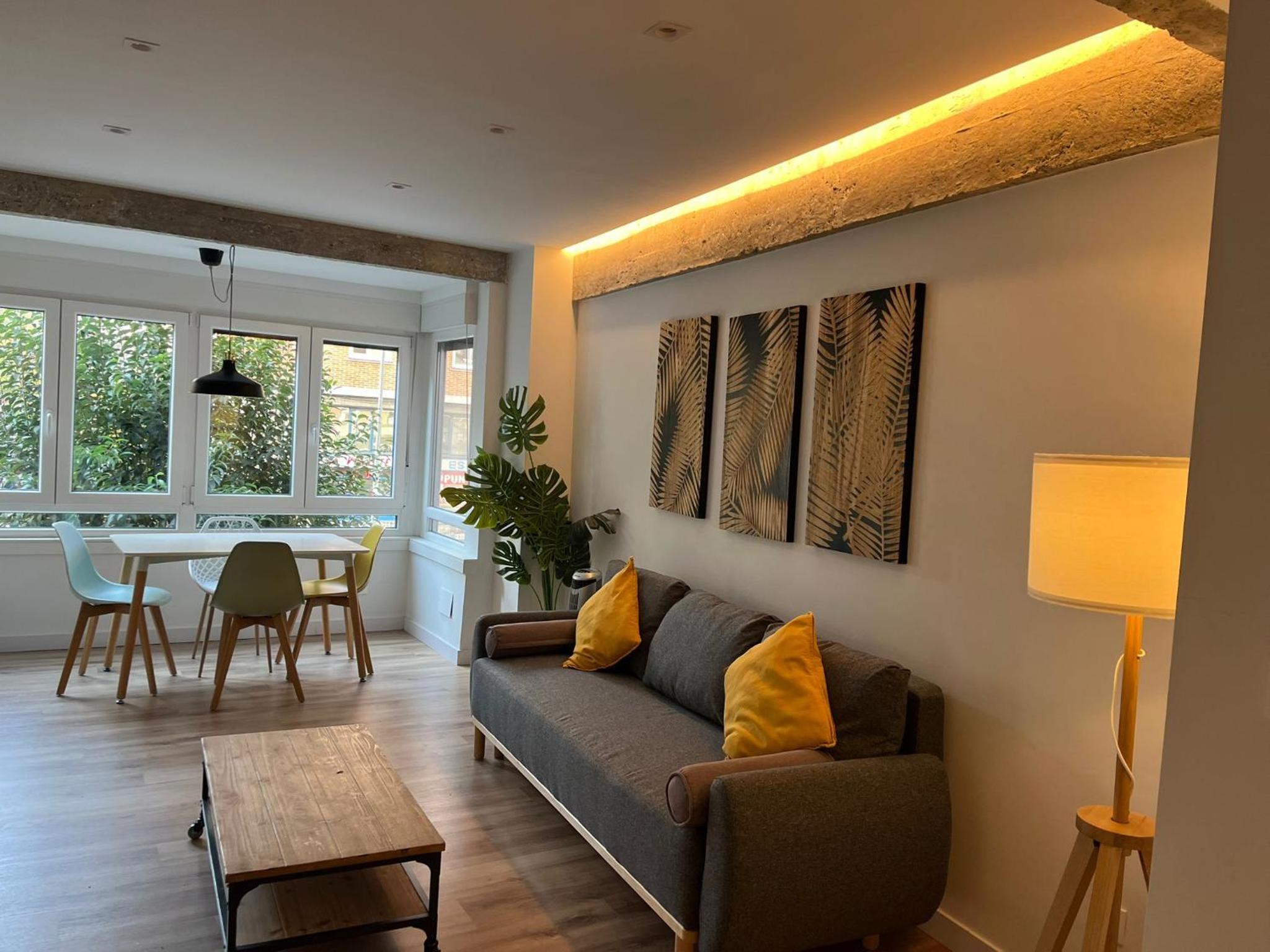 Modern apartment self check in bilbao center