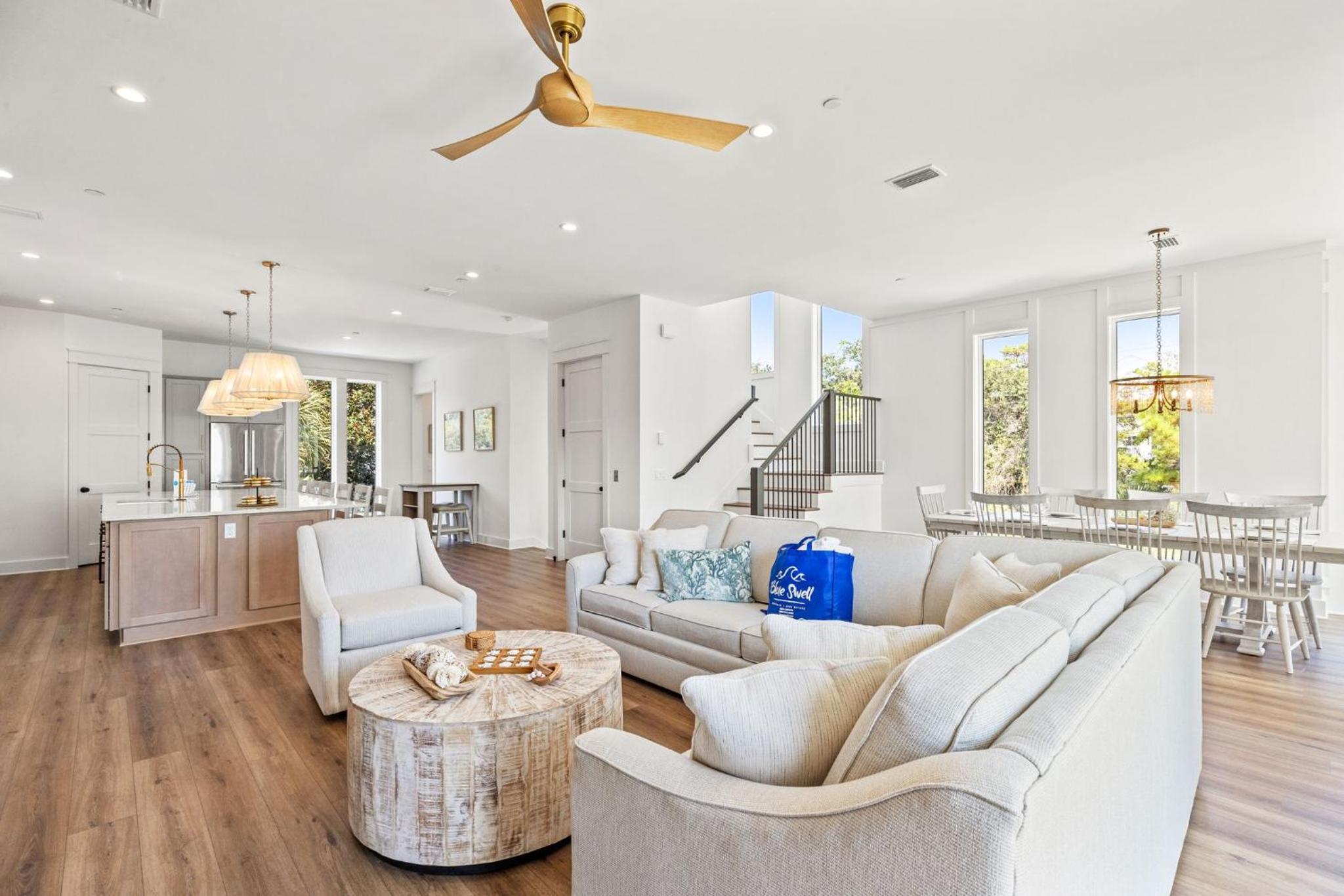 Remarkable BRAND NEW Modern 5br 30A Home w/ Private Pool, Steps 2 the Beach!