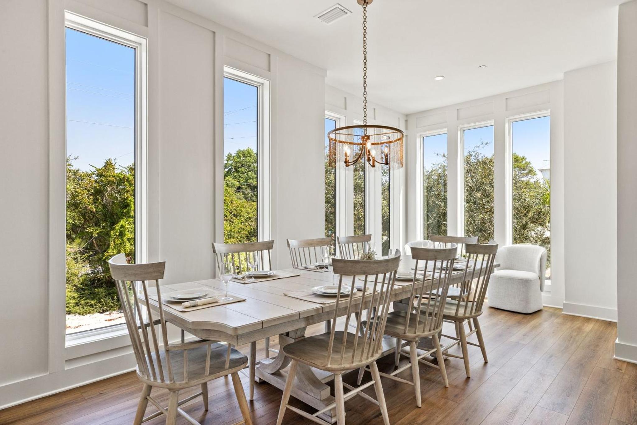 Remarkable BRAND NEW Modern 5br 30A Home w/ Private Pool, Steps 2 the Beach!