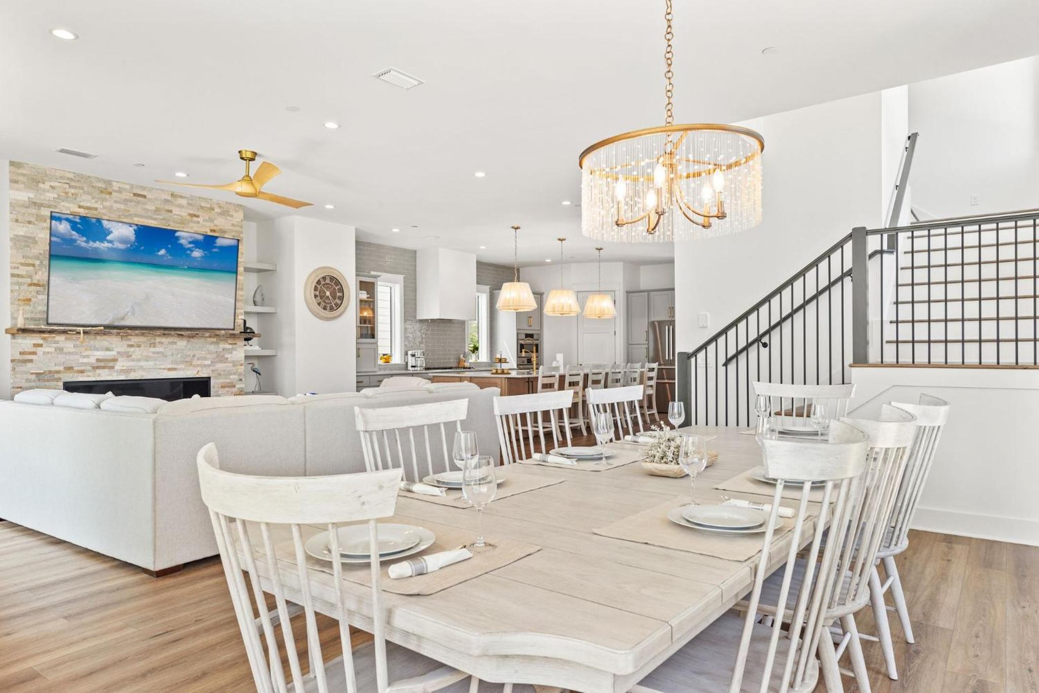 Remarkable BRAND NEW Modern 5br 30A Home w/ Private Pool, Steps 2 the Beach!