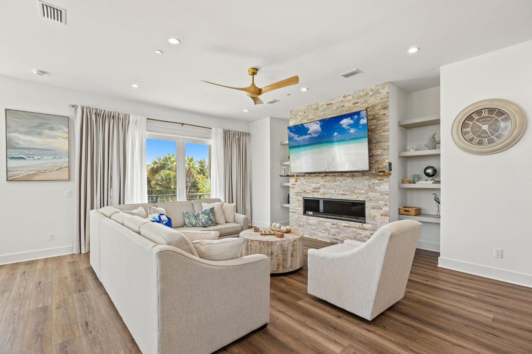 Remarkable BRAND NEW Modern 5br 30A Home w/ Private Pool, Steps 2 the Beach!