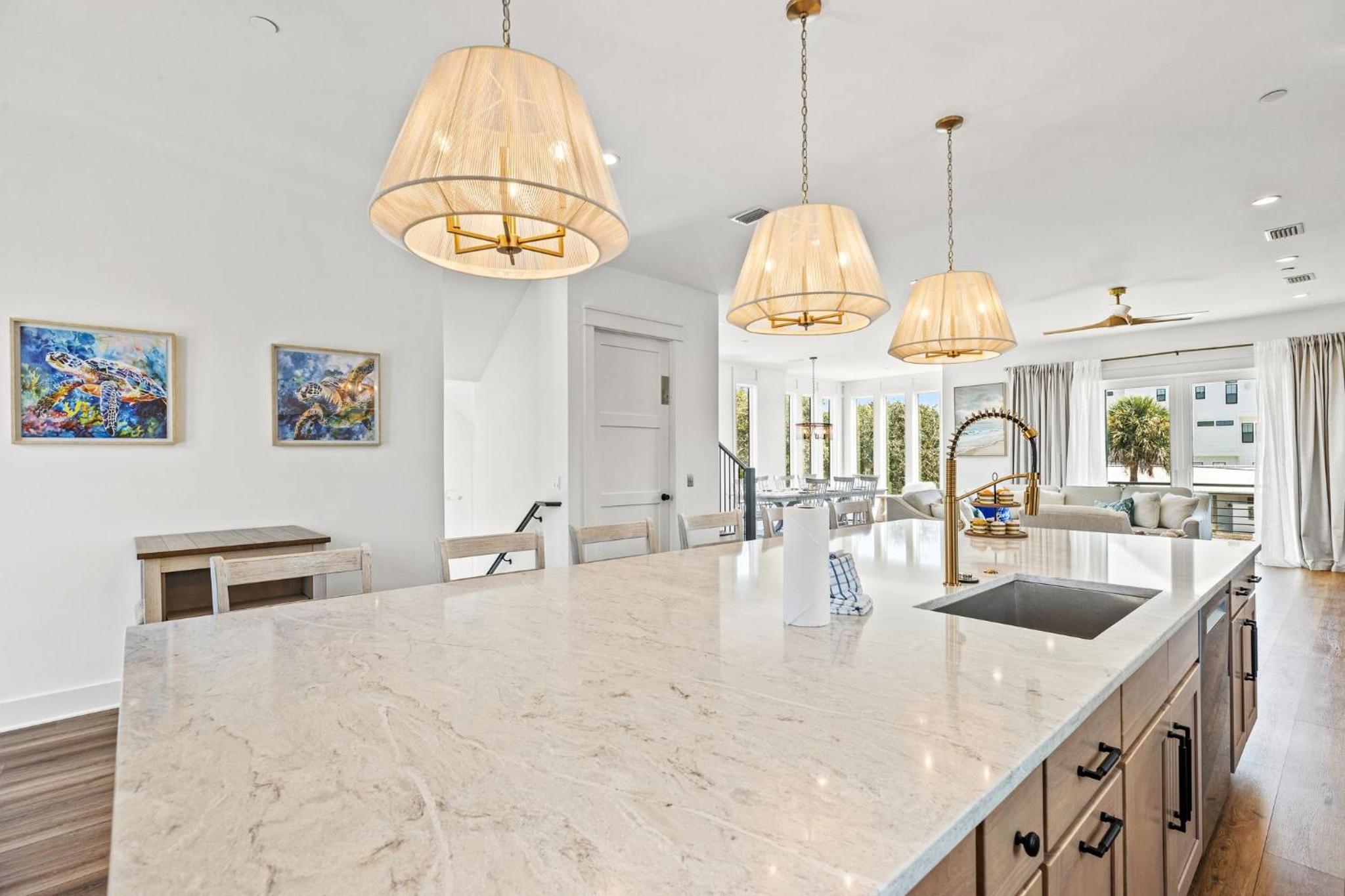 Remarkable BRAND NEW Modern 5br 30A Home w/ Private Pool, Steps 2 the Beach!