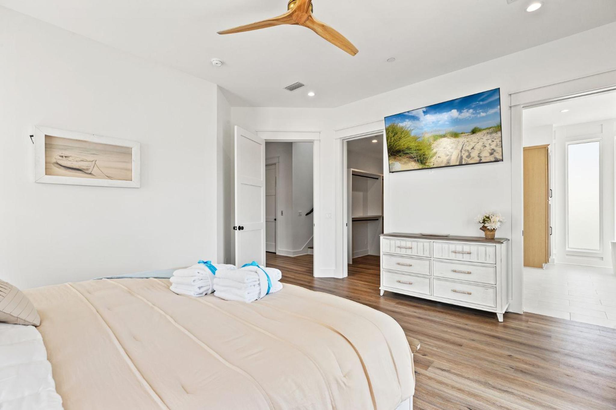 Remarkable BRAND NEW Modern 5br 30A Home w/ Private Pool, Steps 2 the Beach!