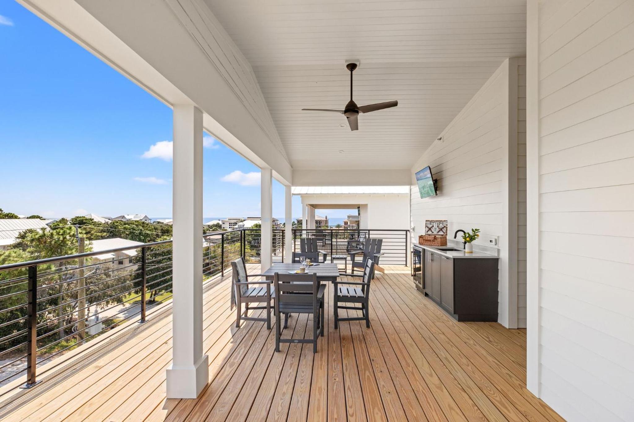 Remarkable BRAND NEW Modern 5br 30A Home w/ Private Pool, Steps 2 the Beach!