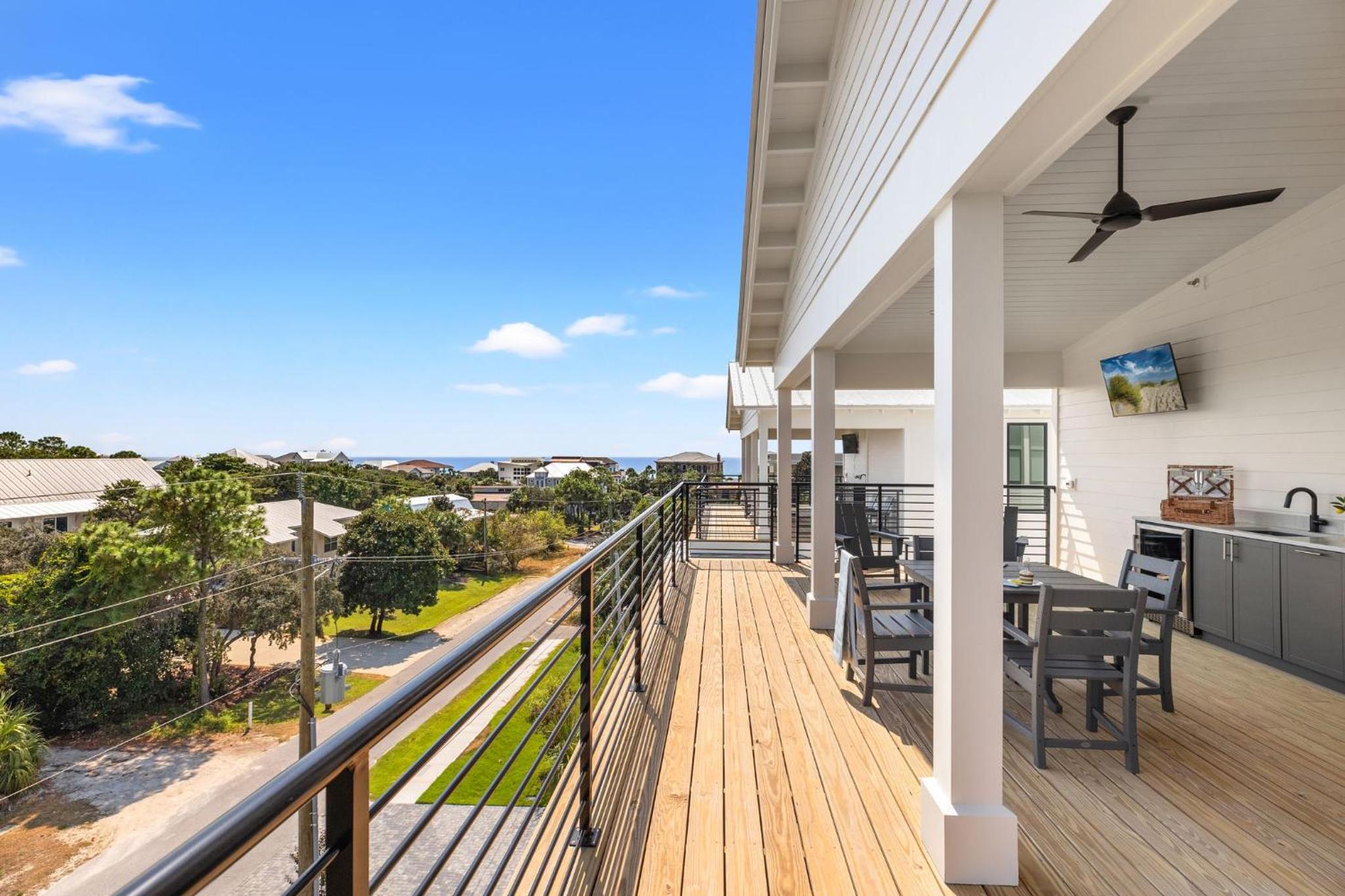 Remarkable BRAND NEW Modern 5br 30A Home w/ Private Pool, Steps 2 the Beach!