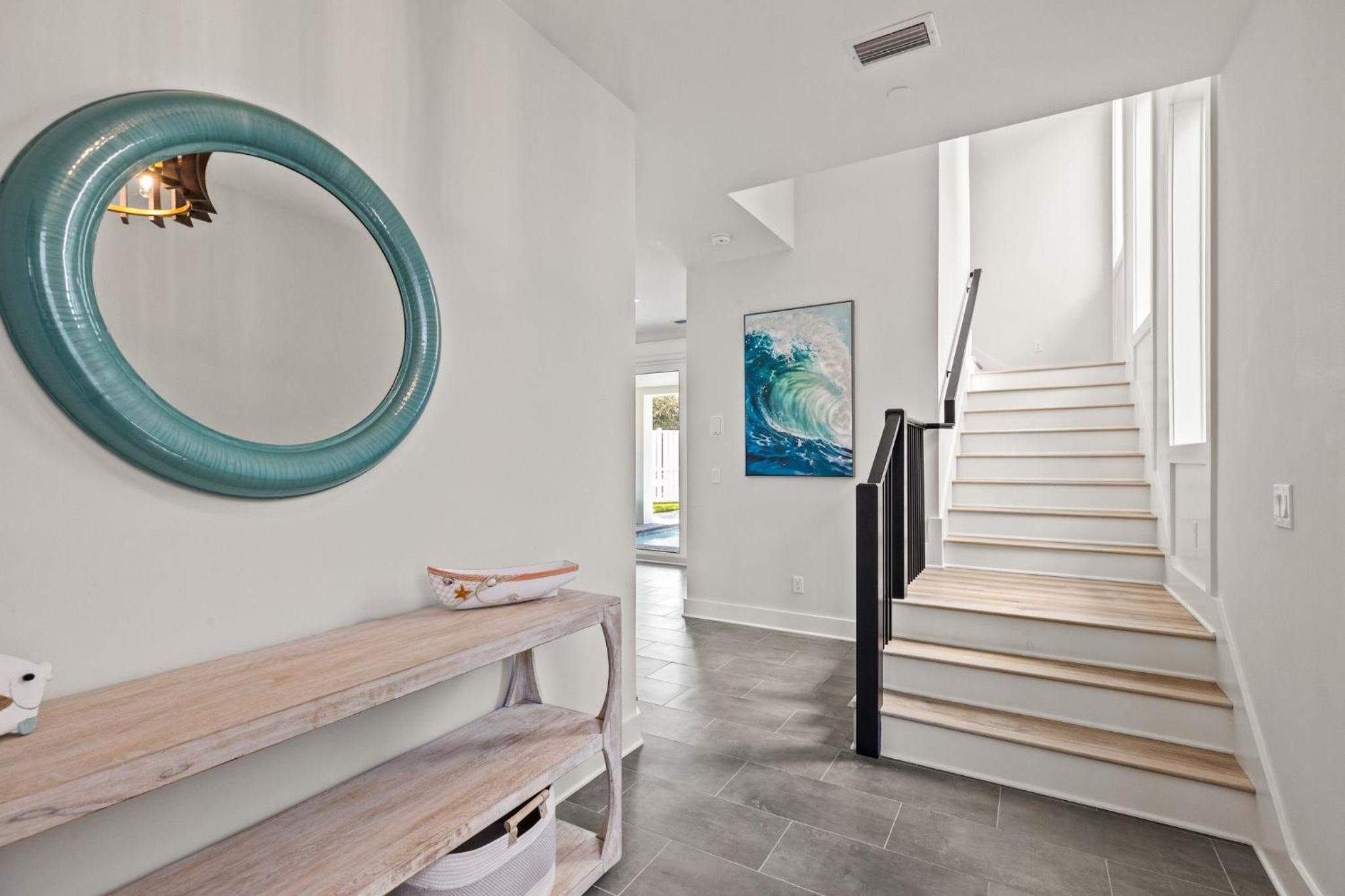 BRAND NEW Coastal Modern Beach Retreat w/ Private Pool, 1 Minute to the Beach