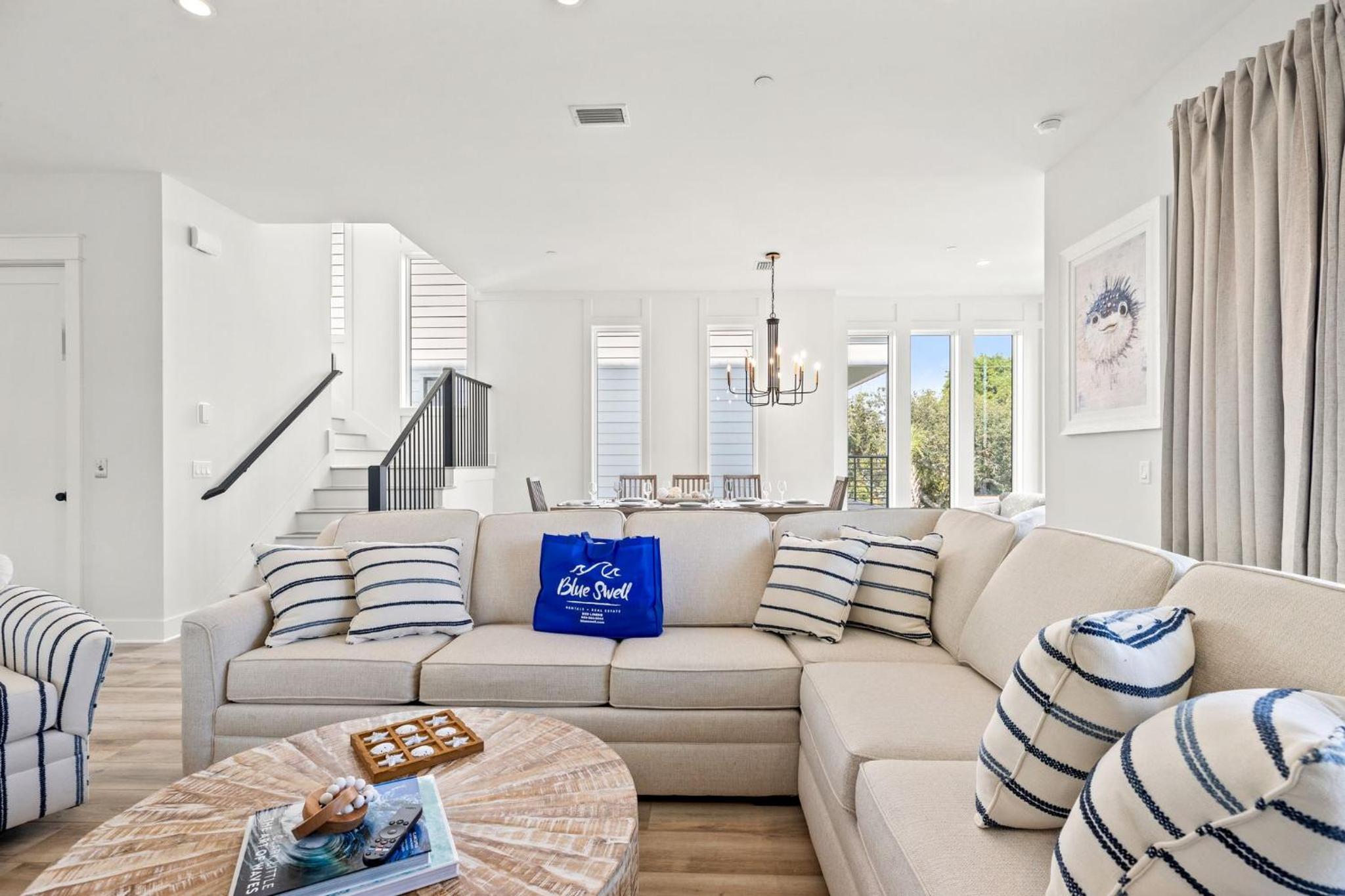 BRAND NEW Coastal Modern Beach Retreat w/ Private Pool, 1 Minute to the Beach