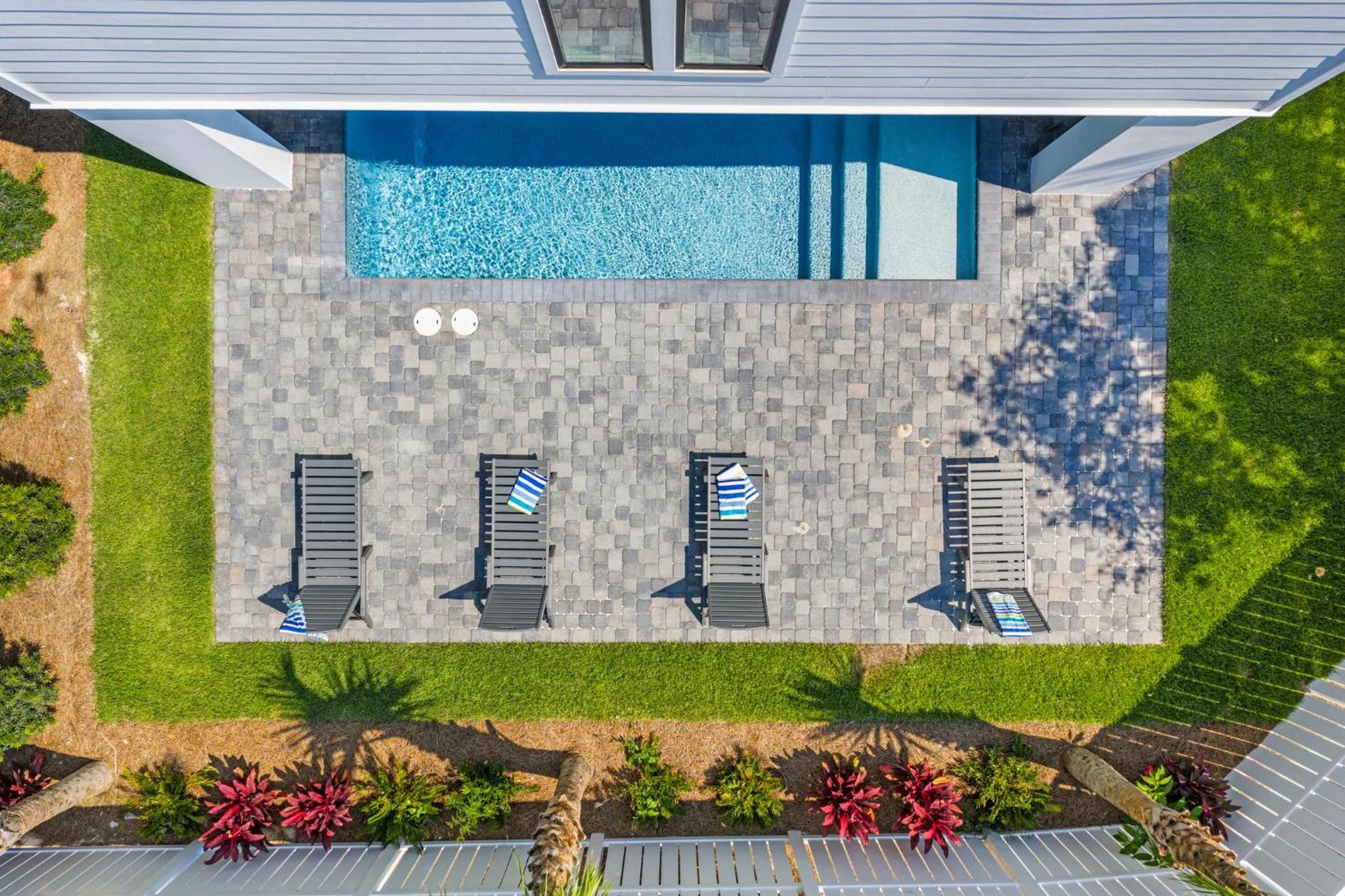 BRAND NEW Coastal Modern Beach Retreat w/ Private Pool, 1 Minute to the Beach