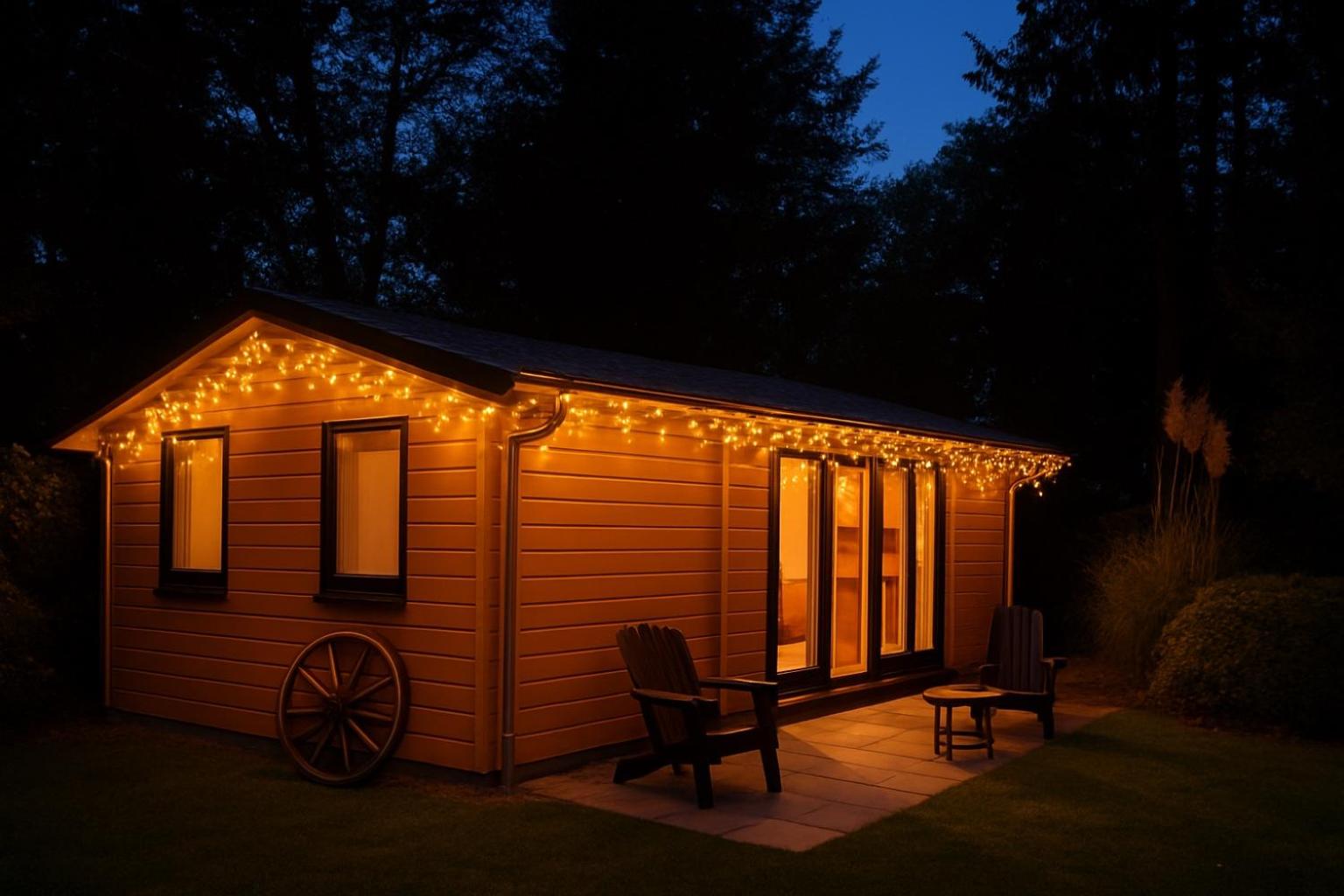 Charmant, gezellig en knus 5p chalet op Veluwe naast Sauna Drome
