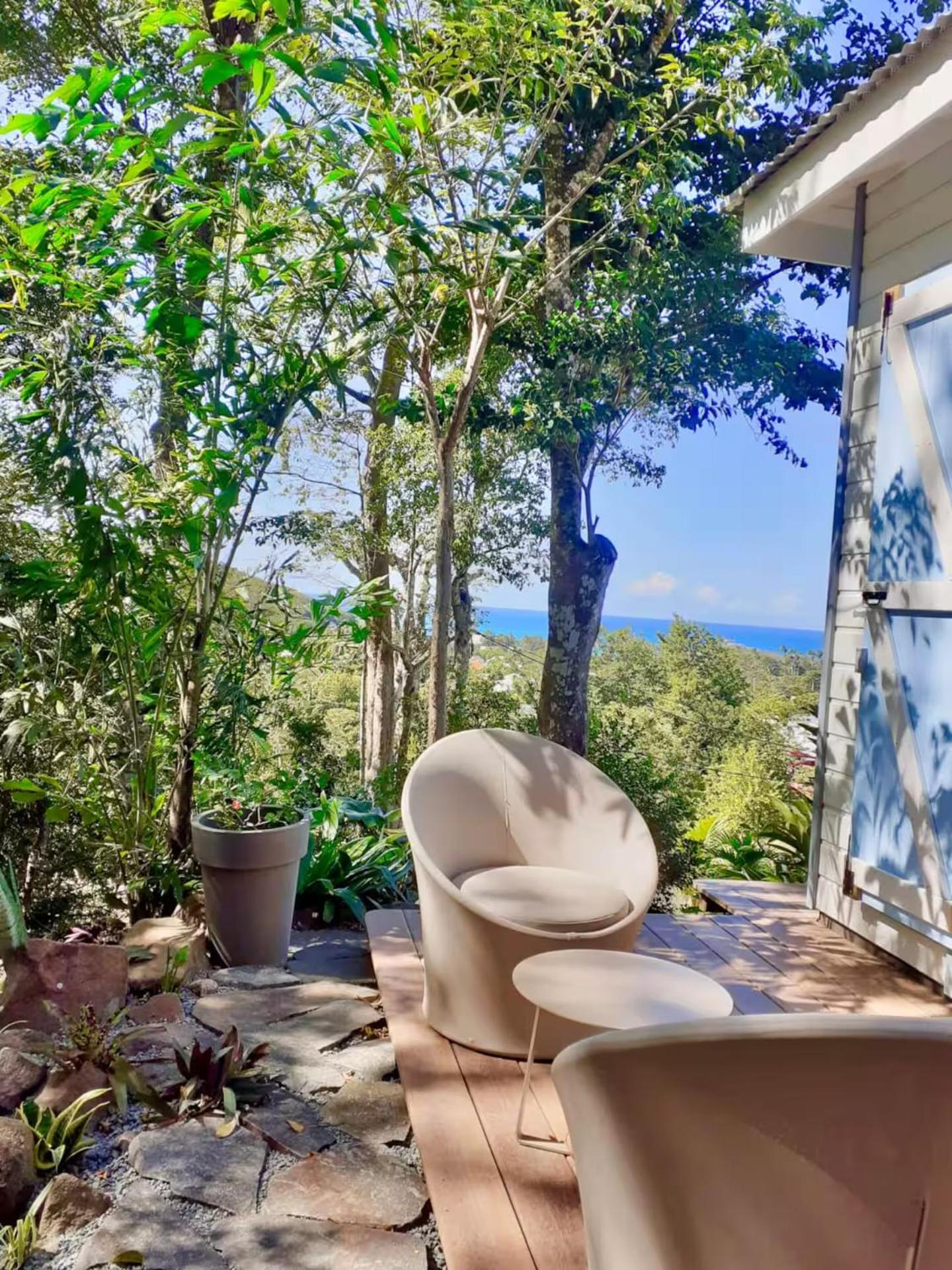 Bungalow vue mer - Deshaies