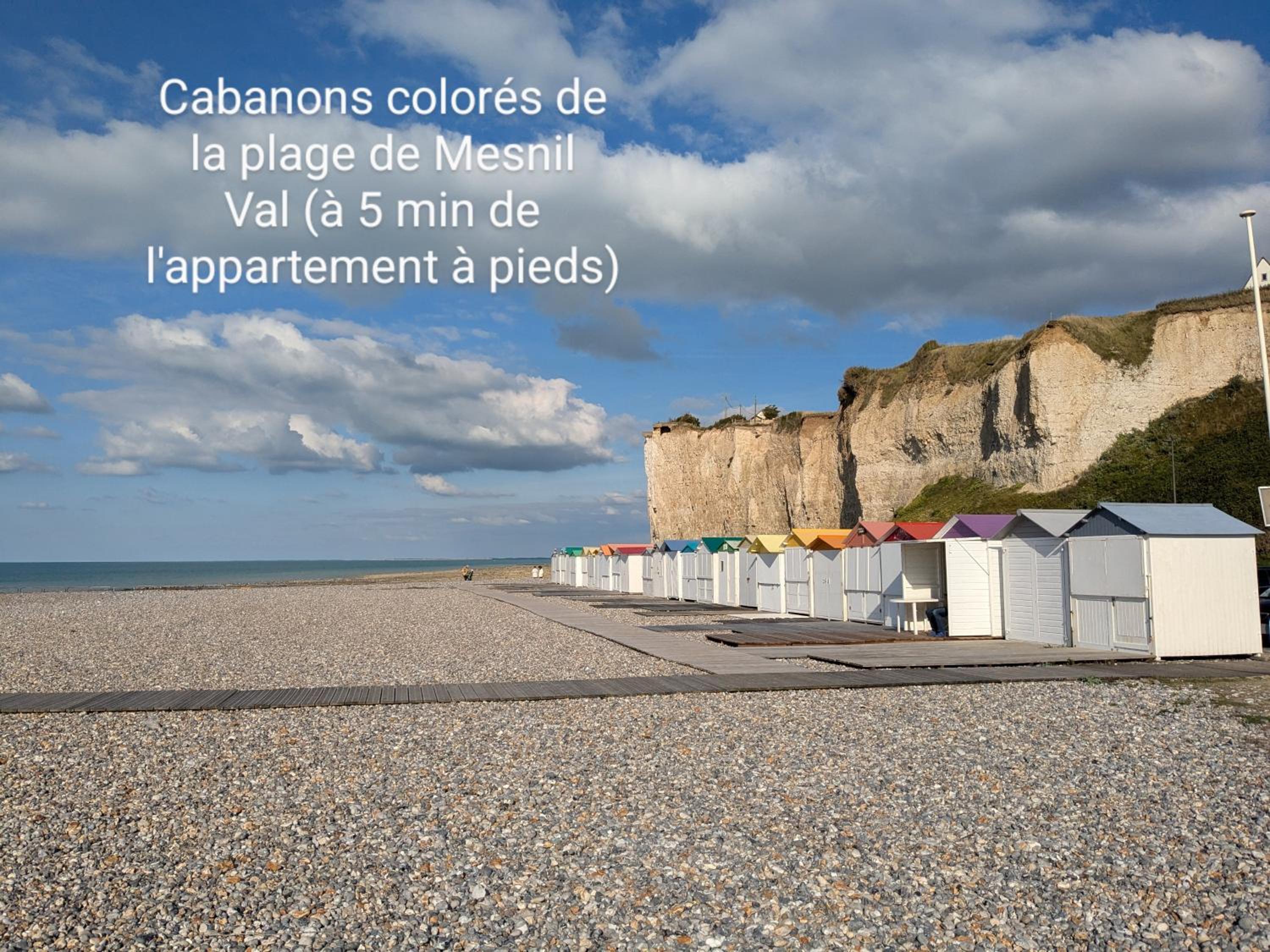Spacieux apt avec terrasse proche plage
