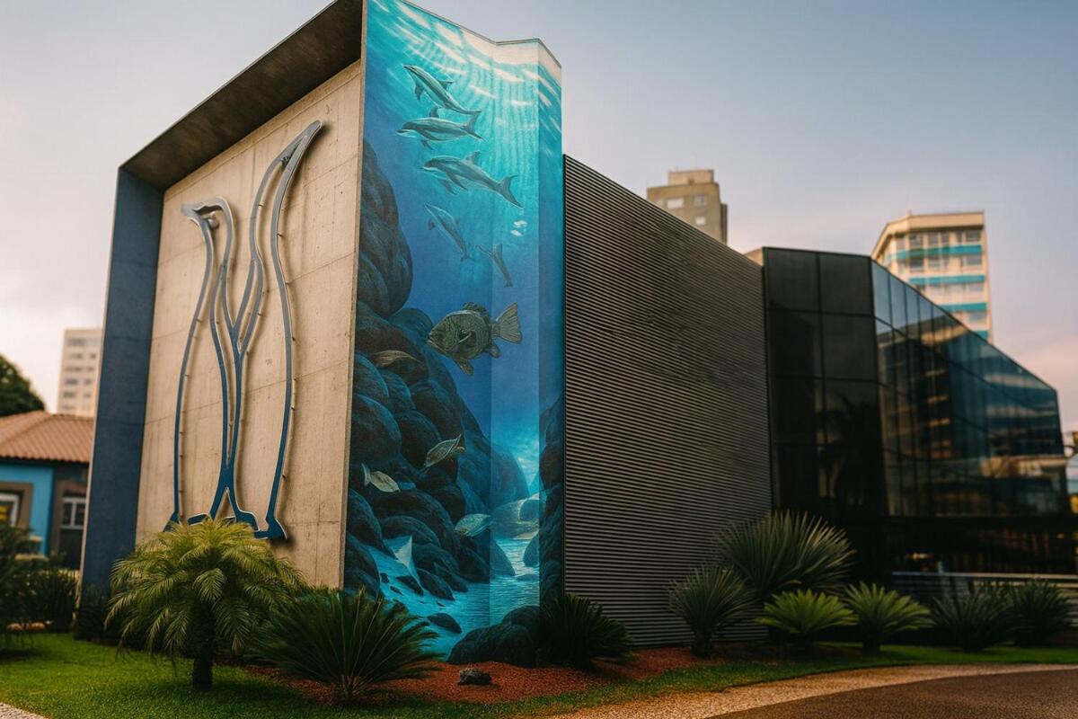 Apartamento Frente ao Mar no Embaré Moderno Completo