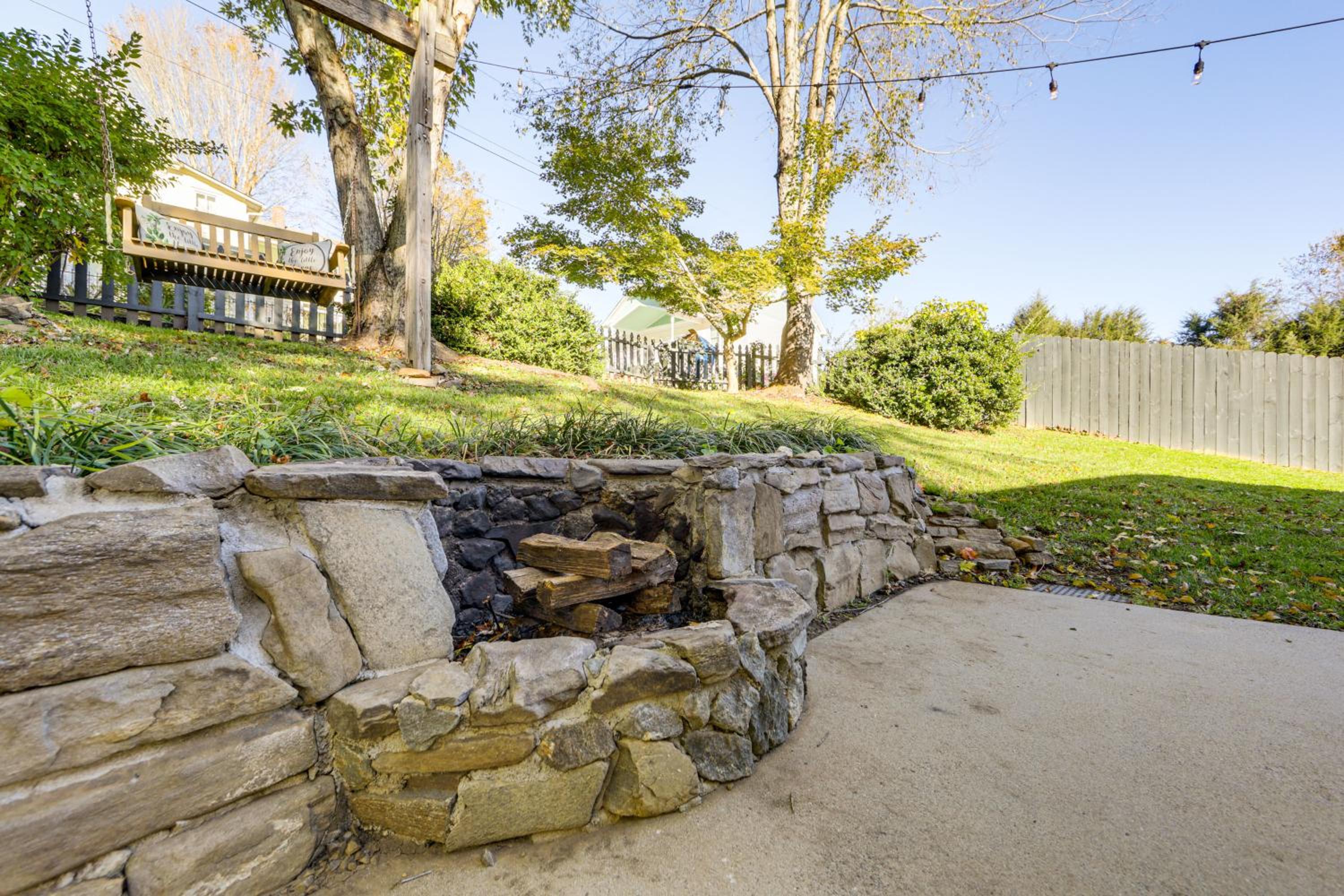 Walk to Frog Level Historic District! Home with Deck