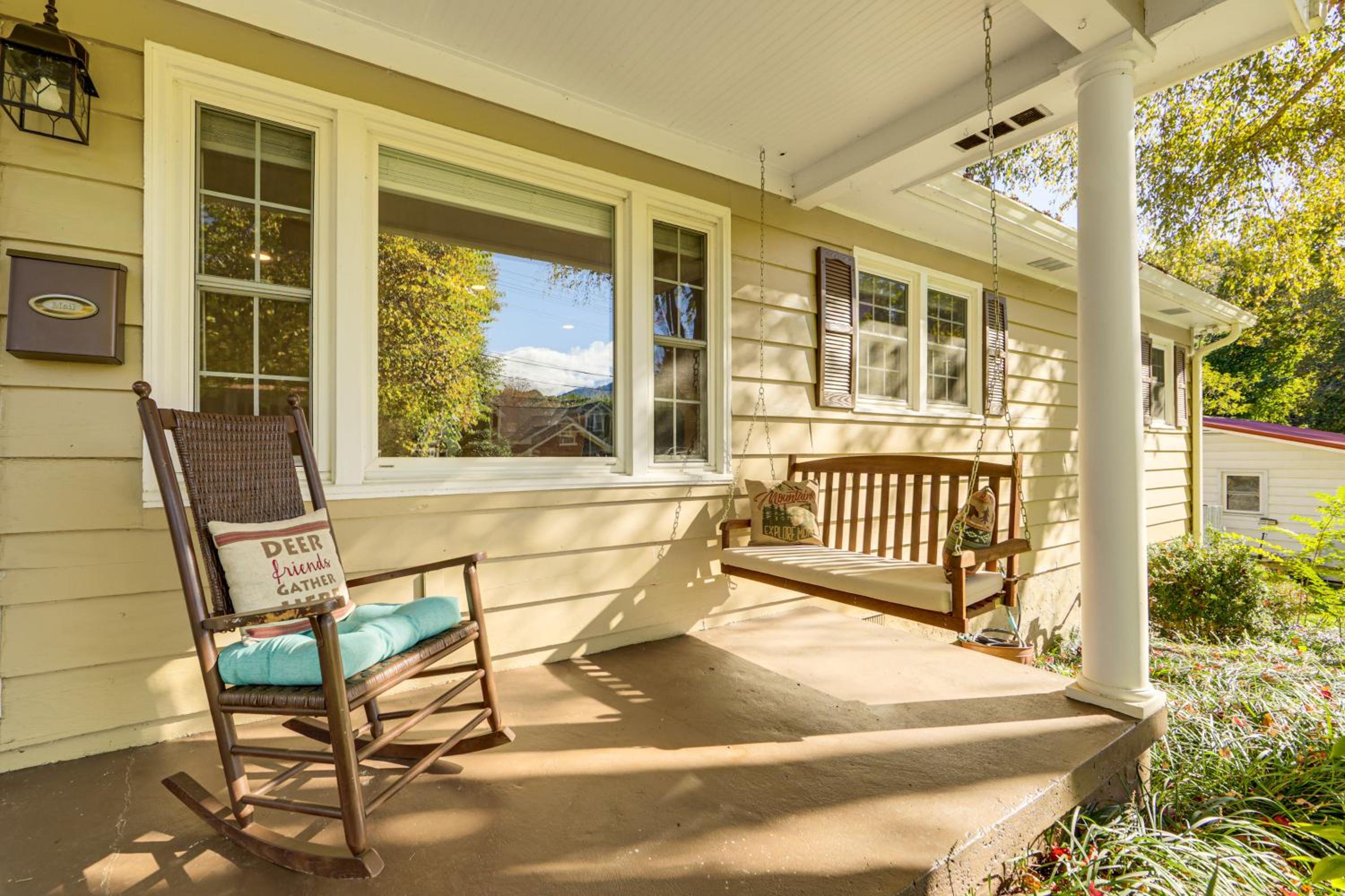 Walk to Frog Level Historic District! Home with Deck