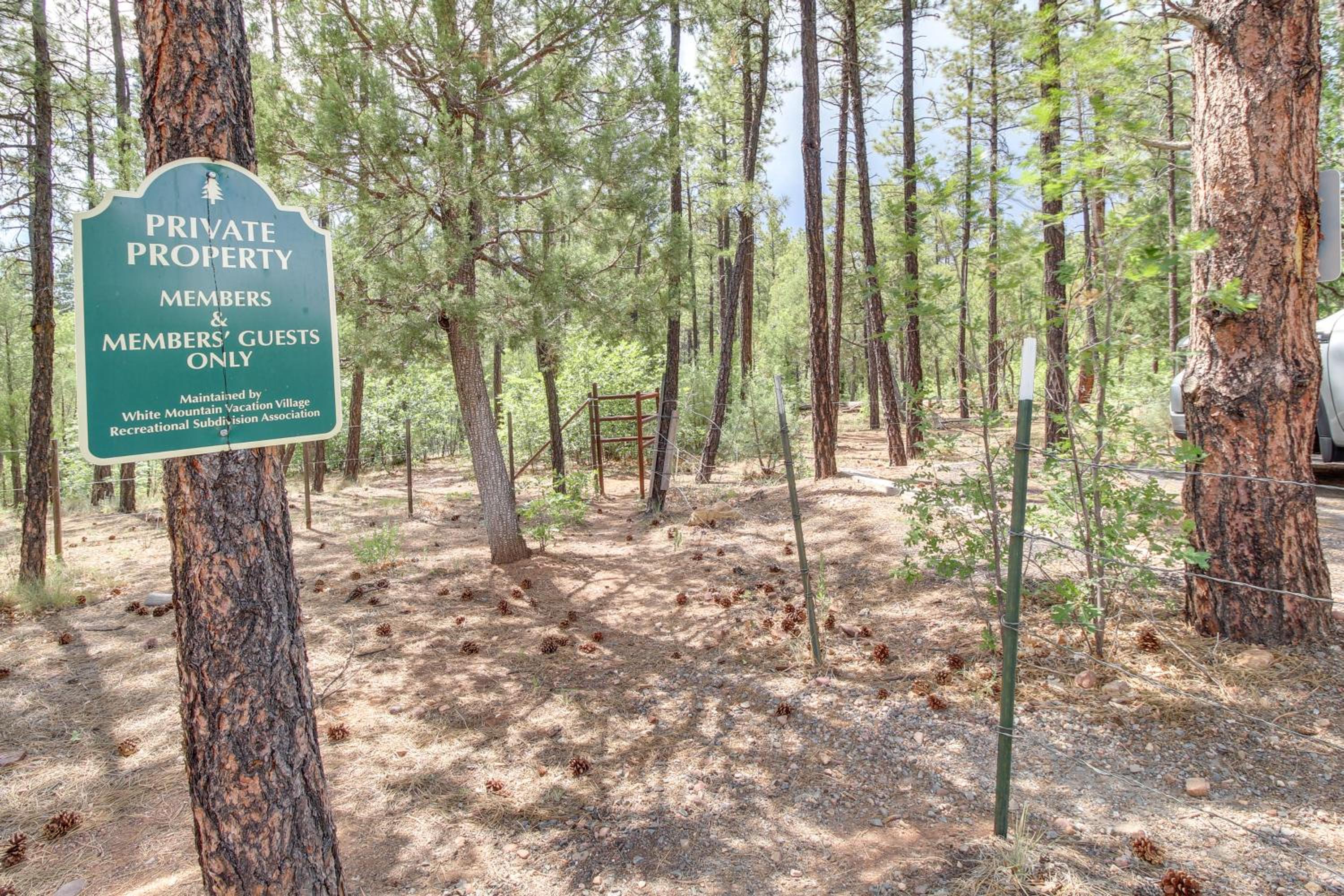 Pet-Friendly Show Low Cabin with Trail Access!