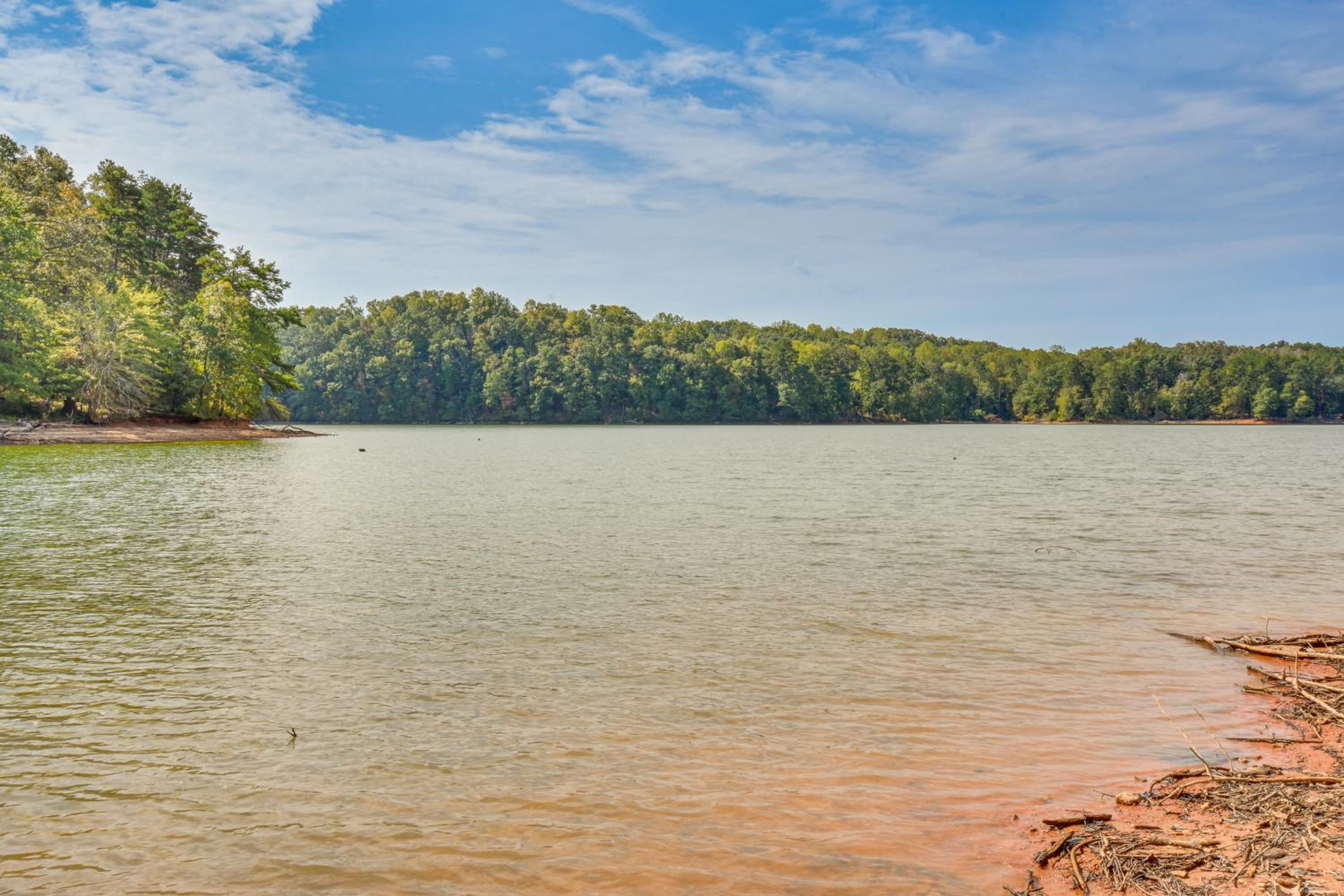 Secluded Lake Lanier Cabin with Game Area