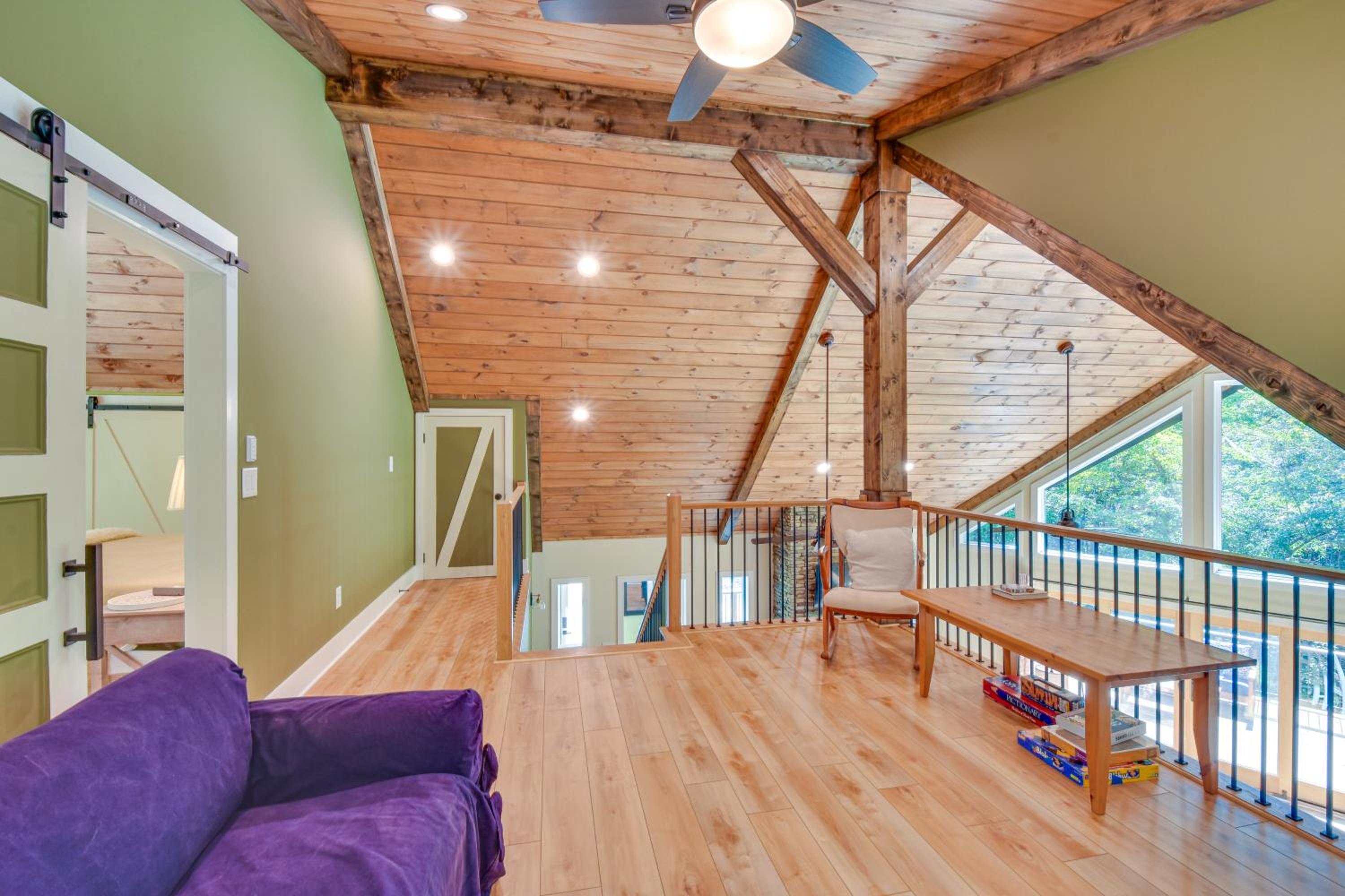 Secluded Lake Lanier Cabin with Game Area