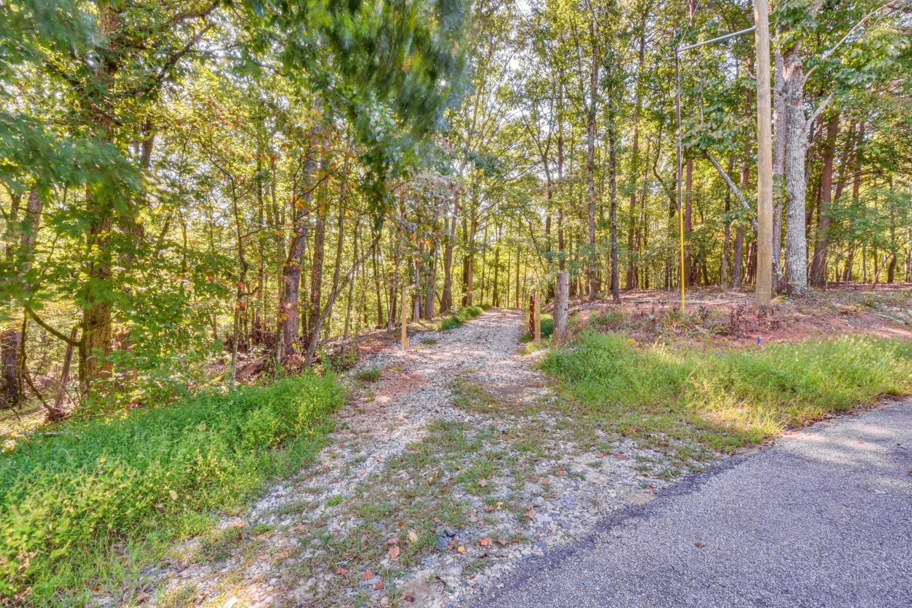 Secluded Lake Lanier Cabin with Game Area