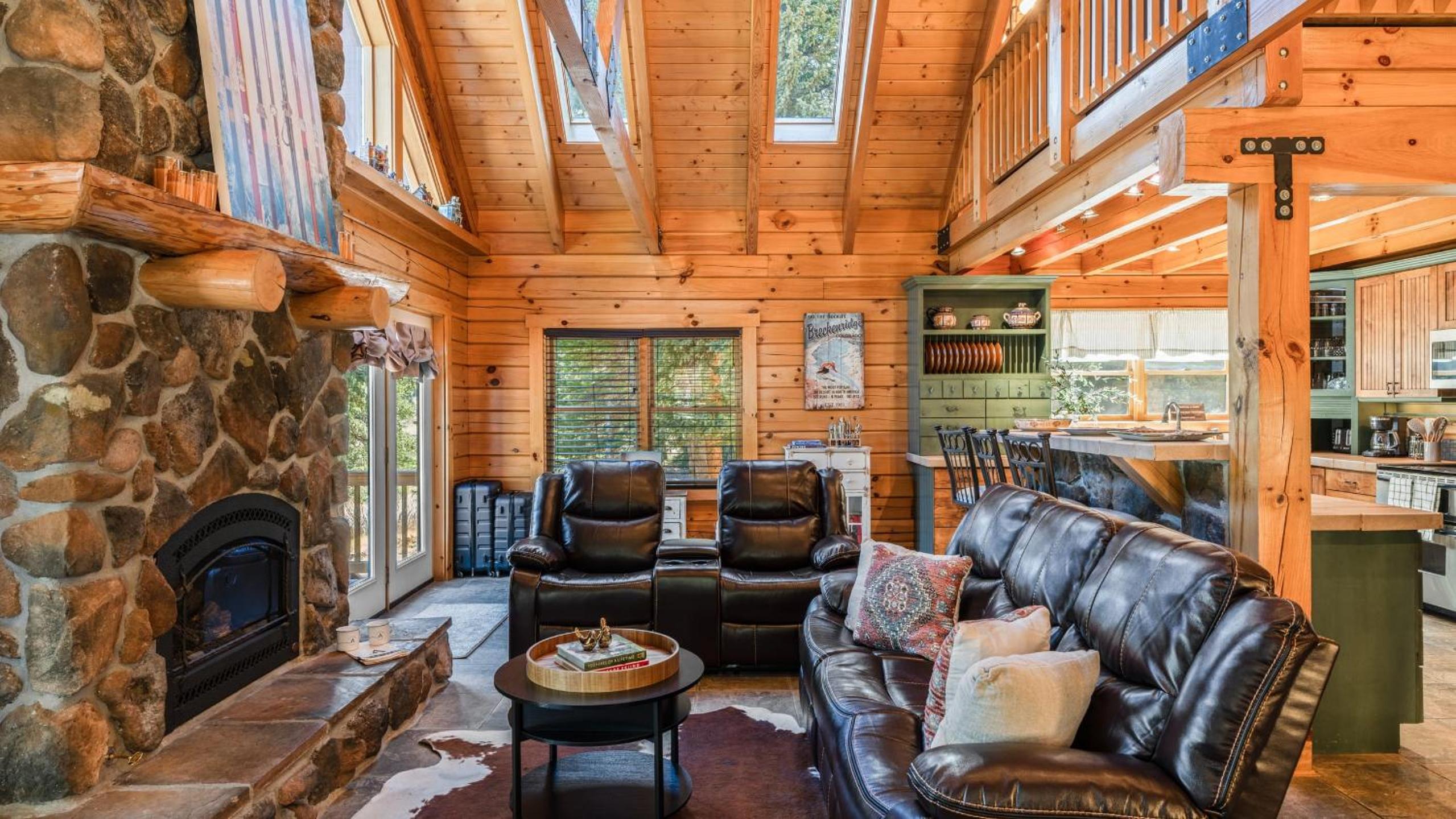 Forest Views Hot Tub Fireplace Minutes from Breckenridge Shangri-La Cabin by AvantStay