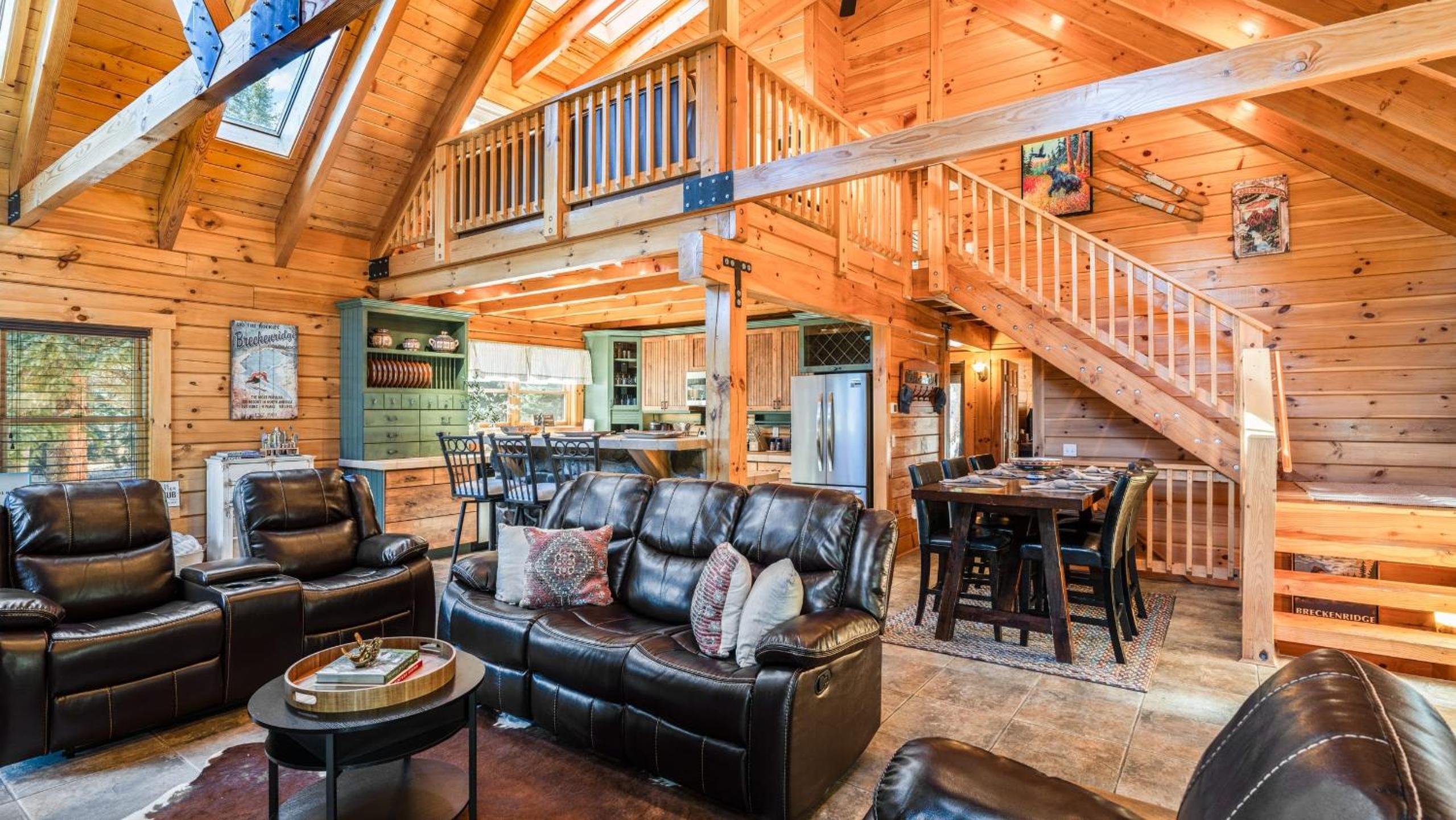 Forest Views Hot Tub Fireplace Minutes from Breckenridge Shangri-La Cabin by AvantStay