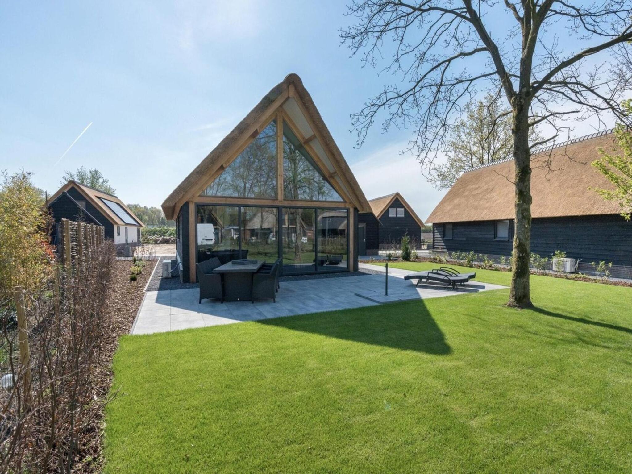 Thatched bungalow with private terrace nr 670