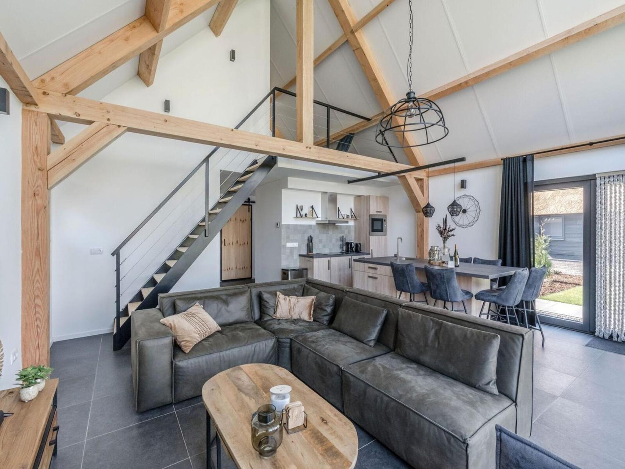 Thatched bungalow with private terrace nr 670