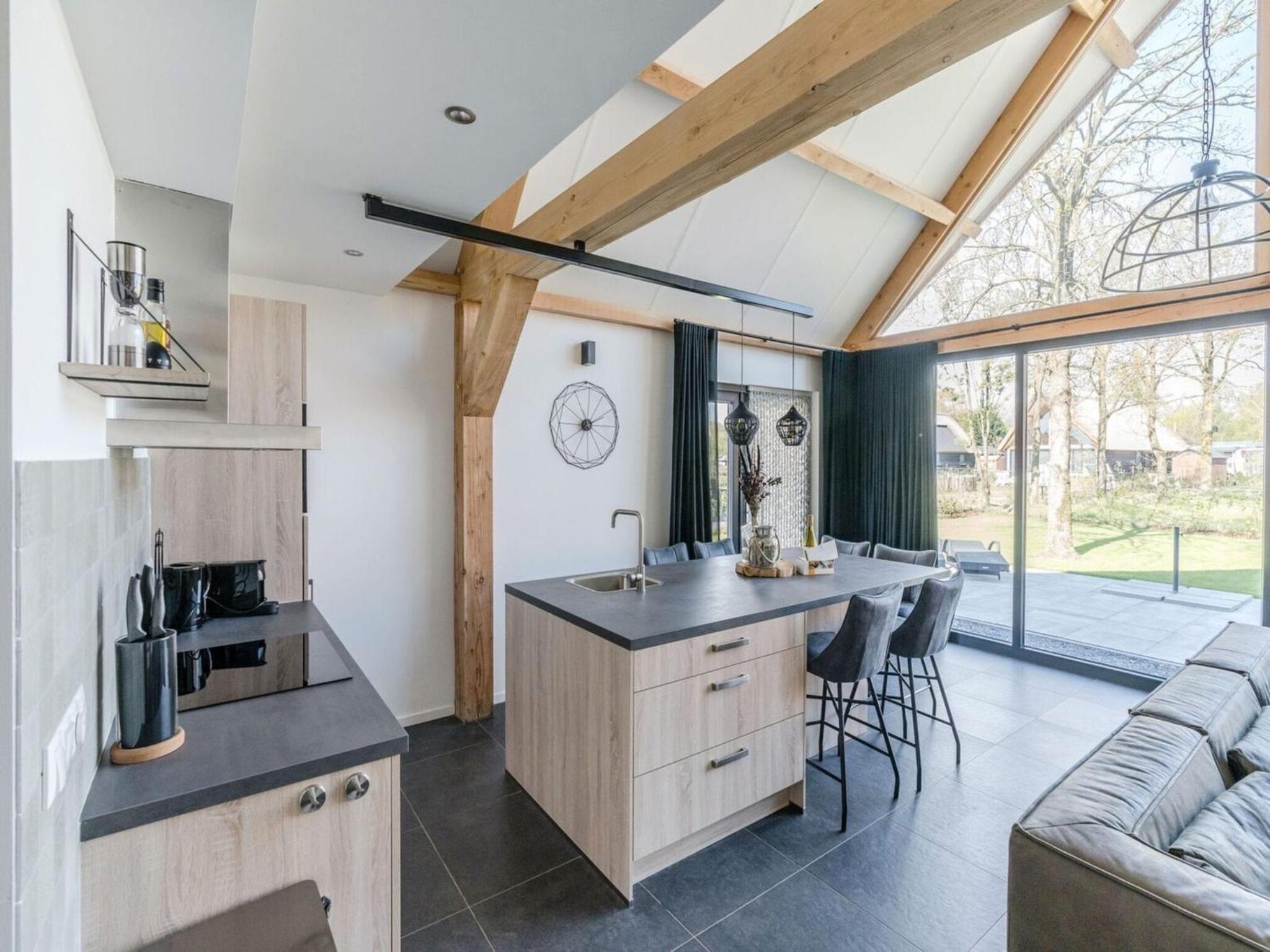Thatched bungalow with private terrace nr 670
