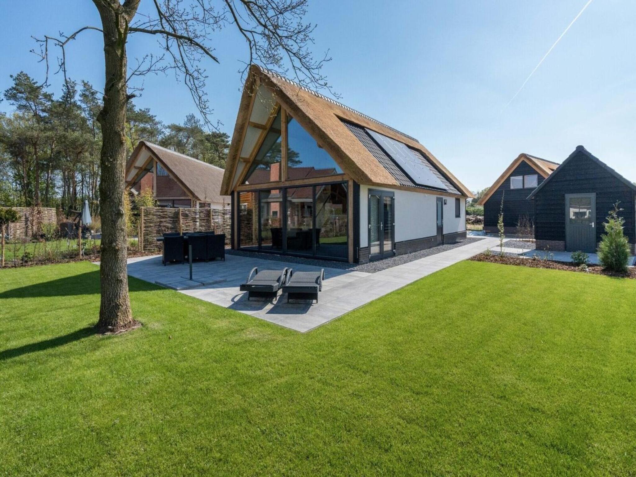 Thatched bungalow with private terrace nr 670