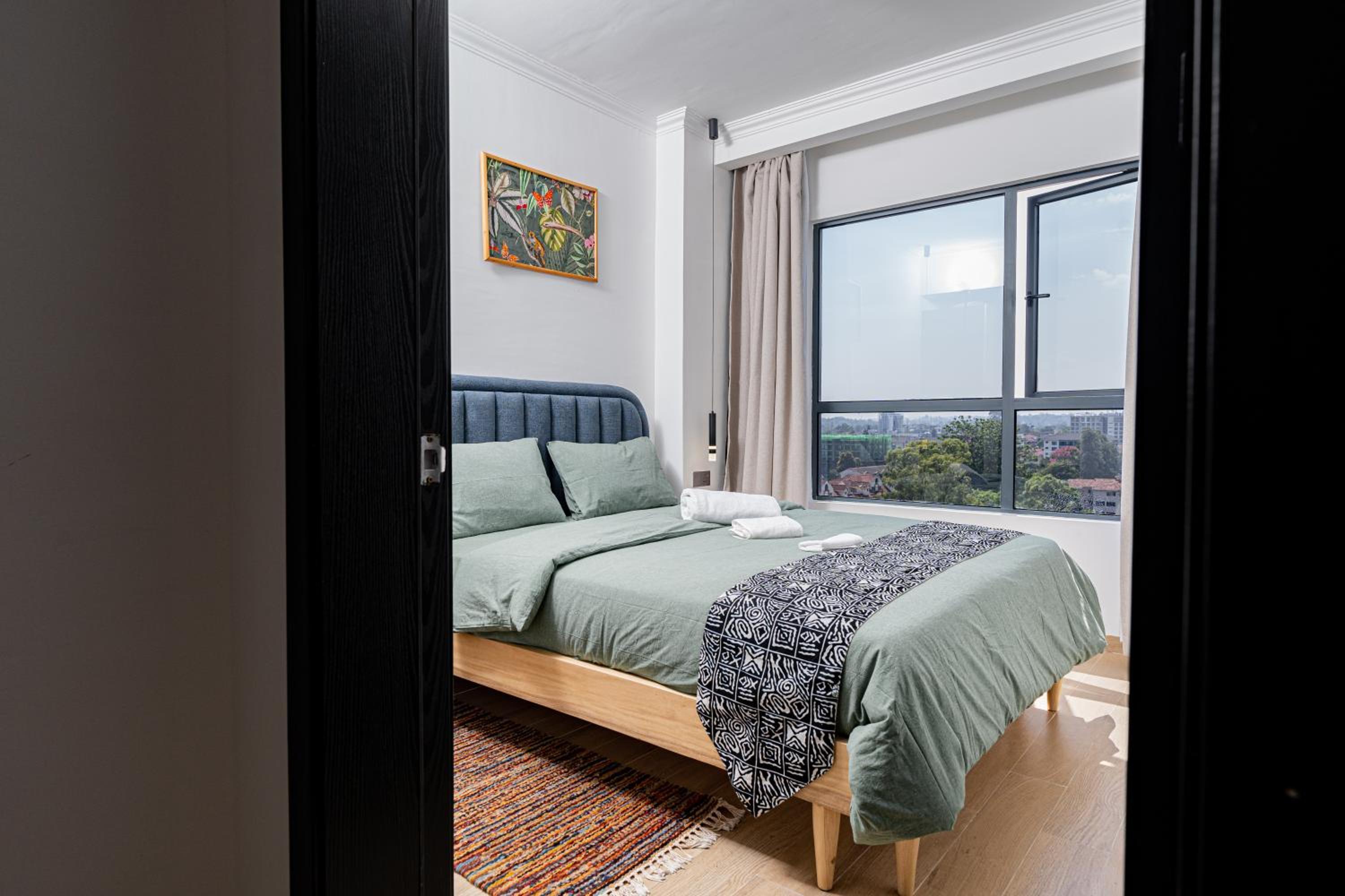 Marina Bay One & Two Bedroom, 270 Cafe, Rooftop Swimming pool, gym, workspace ,Wonderiss Properties Westlands Living