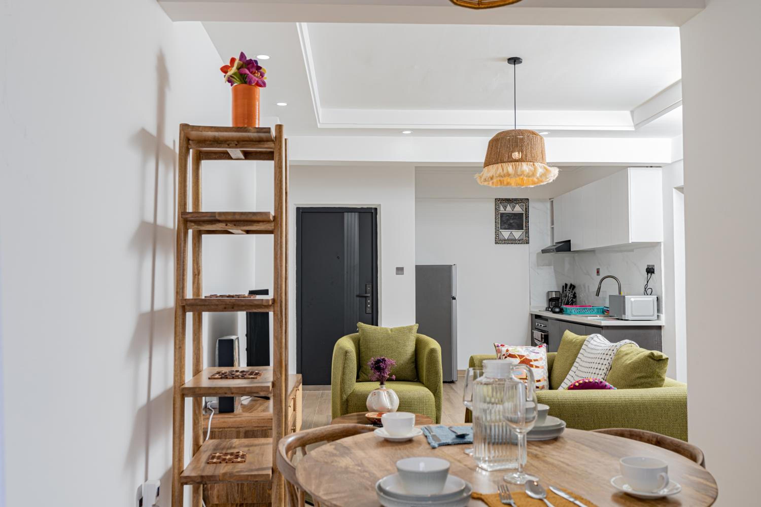 Marina Bay One & Two Bedroom, 270 Cafe, Rooftop Swimming pool, gym, workspace ,Wonderiss Properties Westlands Living