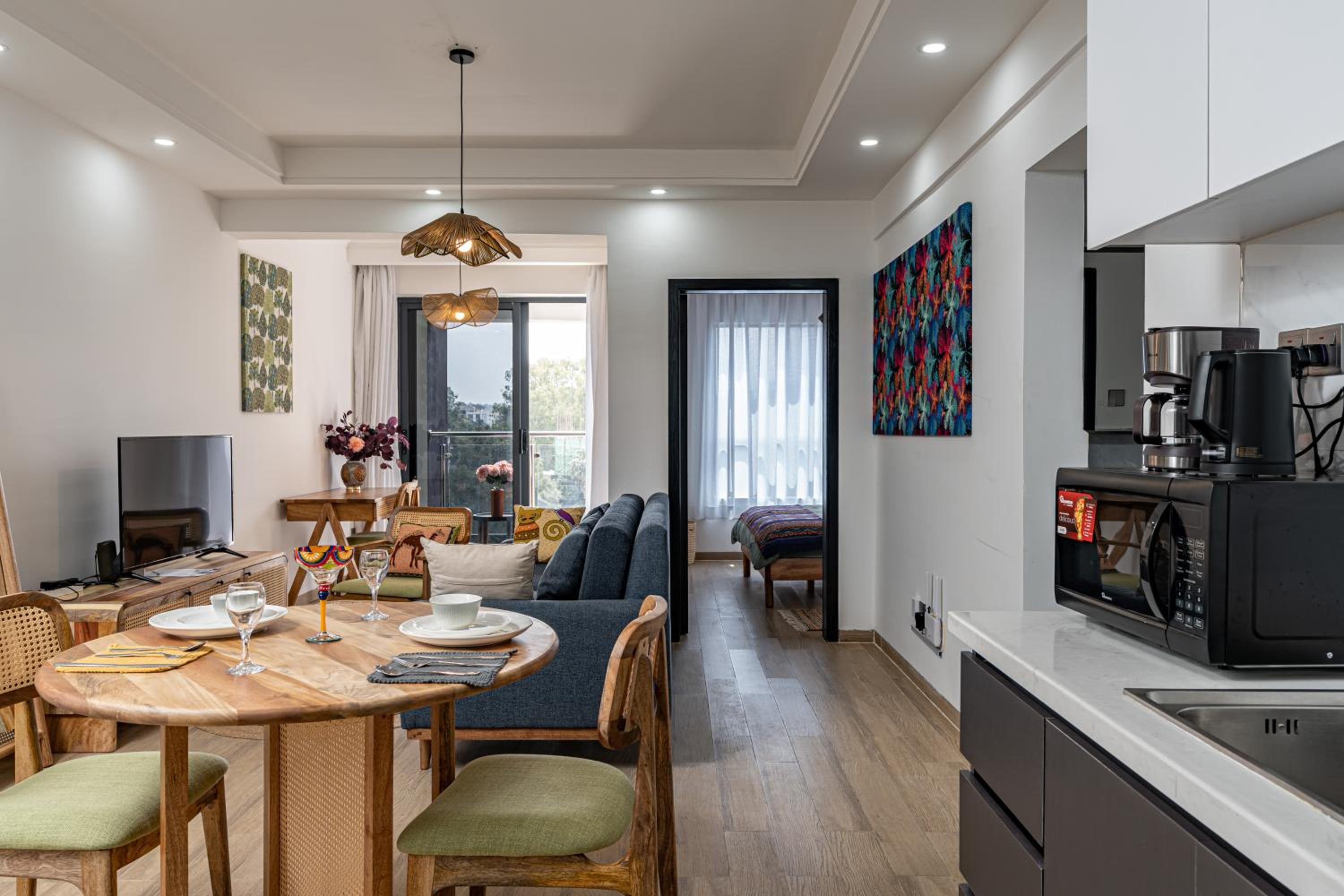 Marina Bay One & Two Bedroom, 270 Cafe, Rooftop Swimming pool, gym, workspace ,Wonderiss Properties Westlands Living