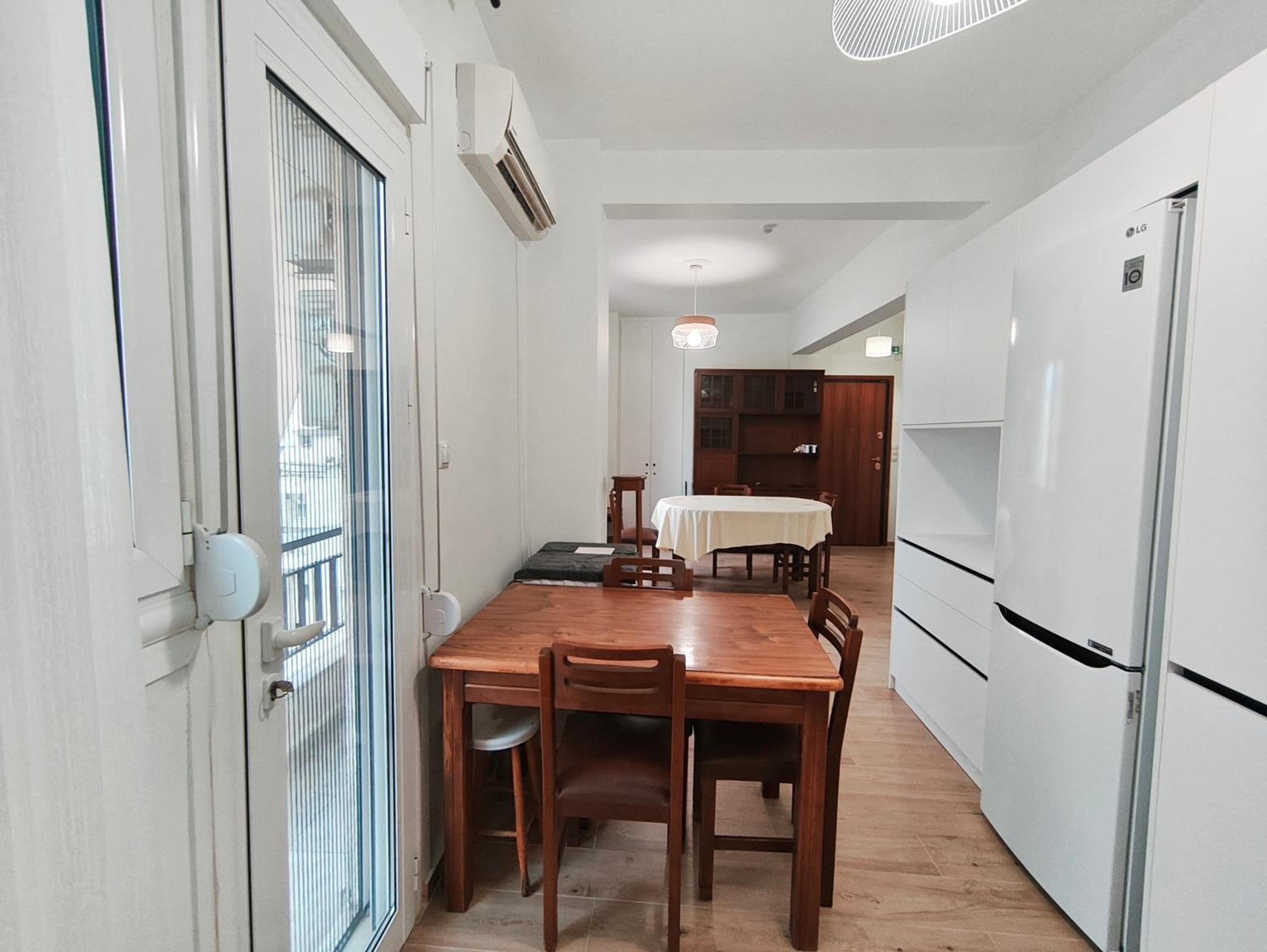 Center Athens all new and fully equipped 2 bedrooms 82 sqm big sea view apt close to Acropoli with Lift