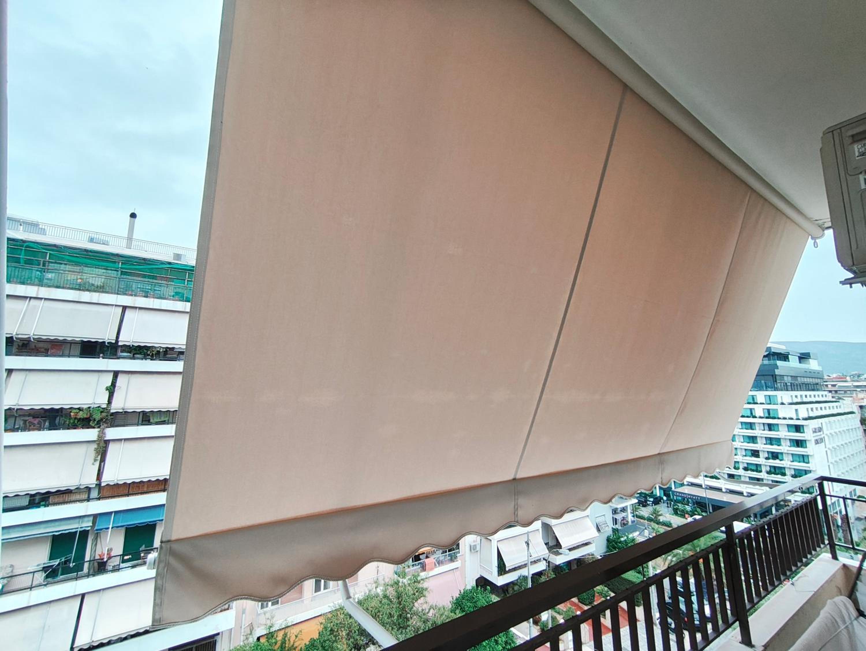 Center Athens all new and fully equipped 2 bedrooms 82 sqm big sea view apt close to Acropoli with Lift