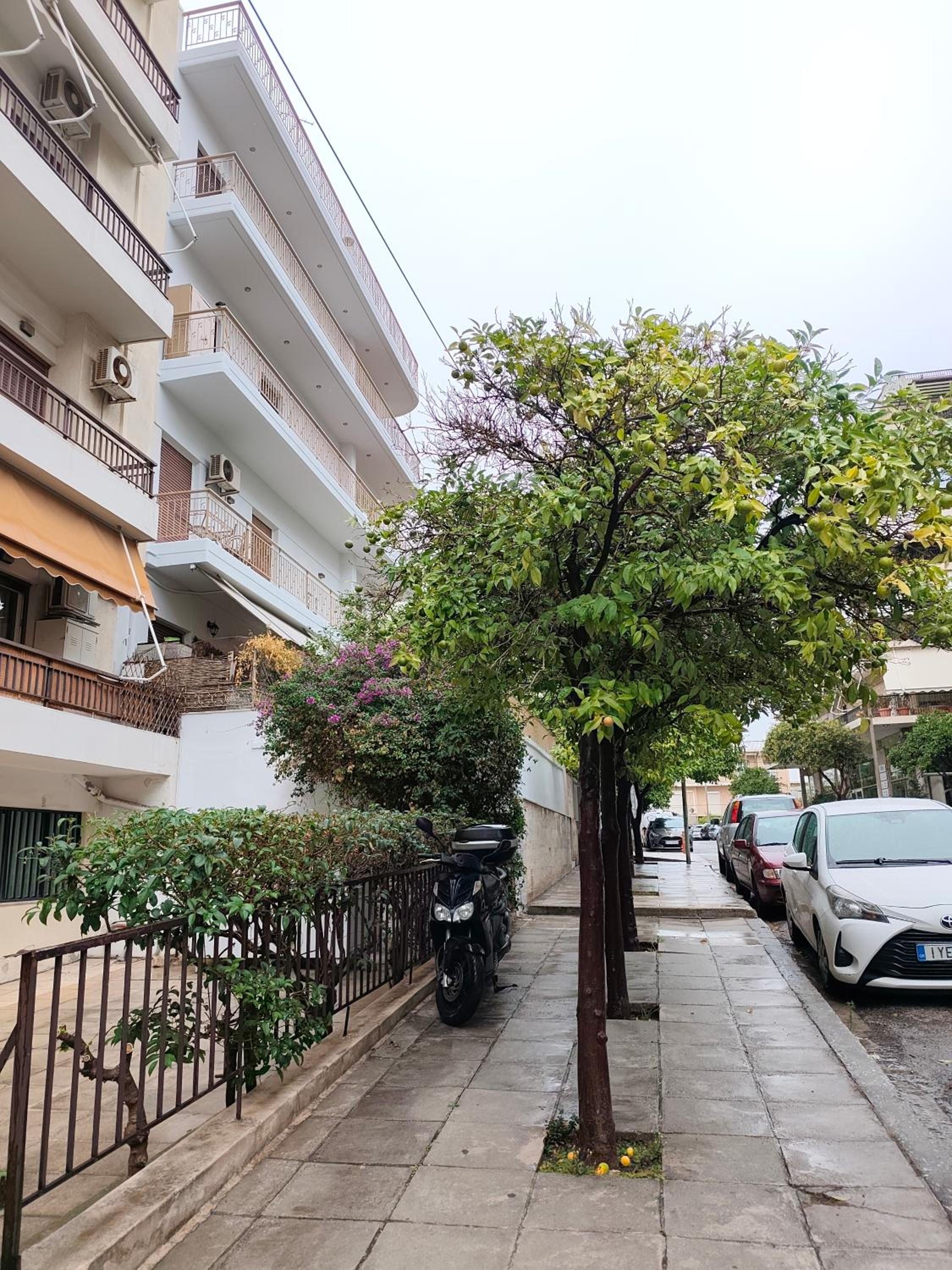 Center Athens all new and fully equipped 2 bedrooms 82 sqm big sea view apt close to Acropoli with Lift