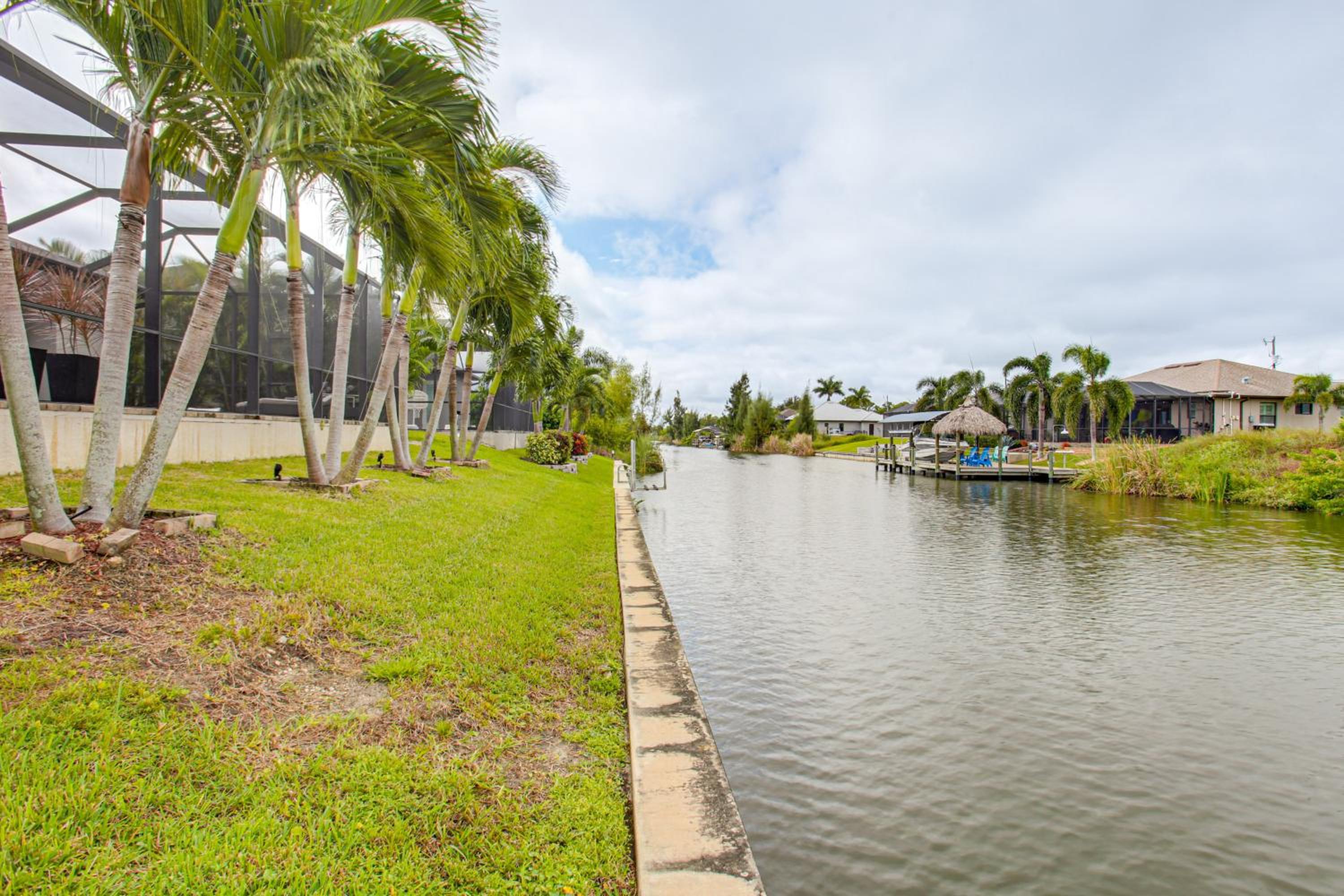 Tranquil Waterfront Home with Pool in Cape Coral!