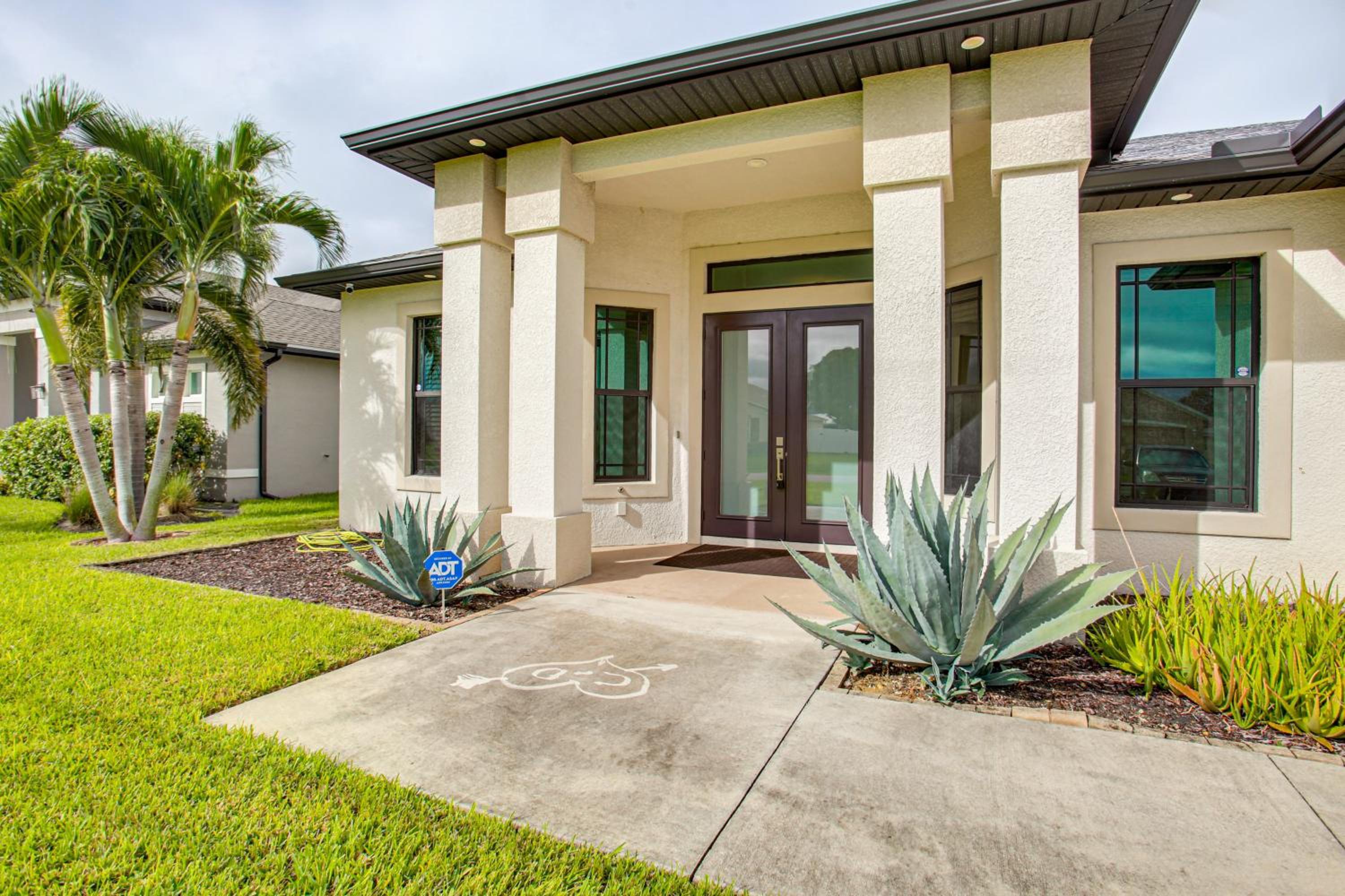 Tranquil Waterfront Home with Pool in Cape Coral!