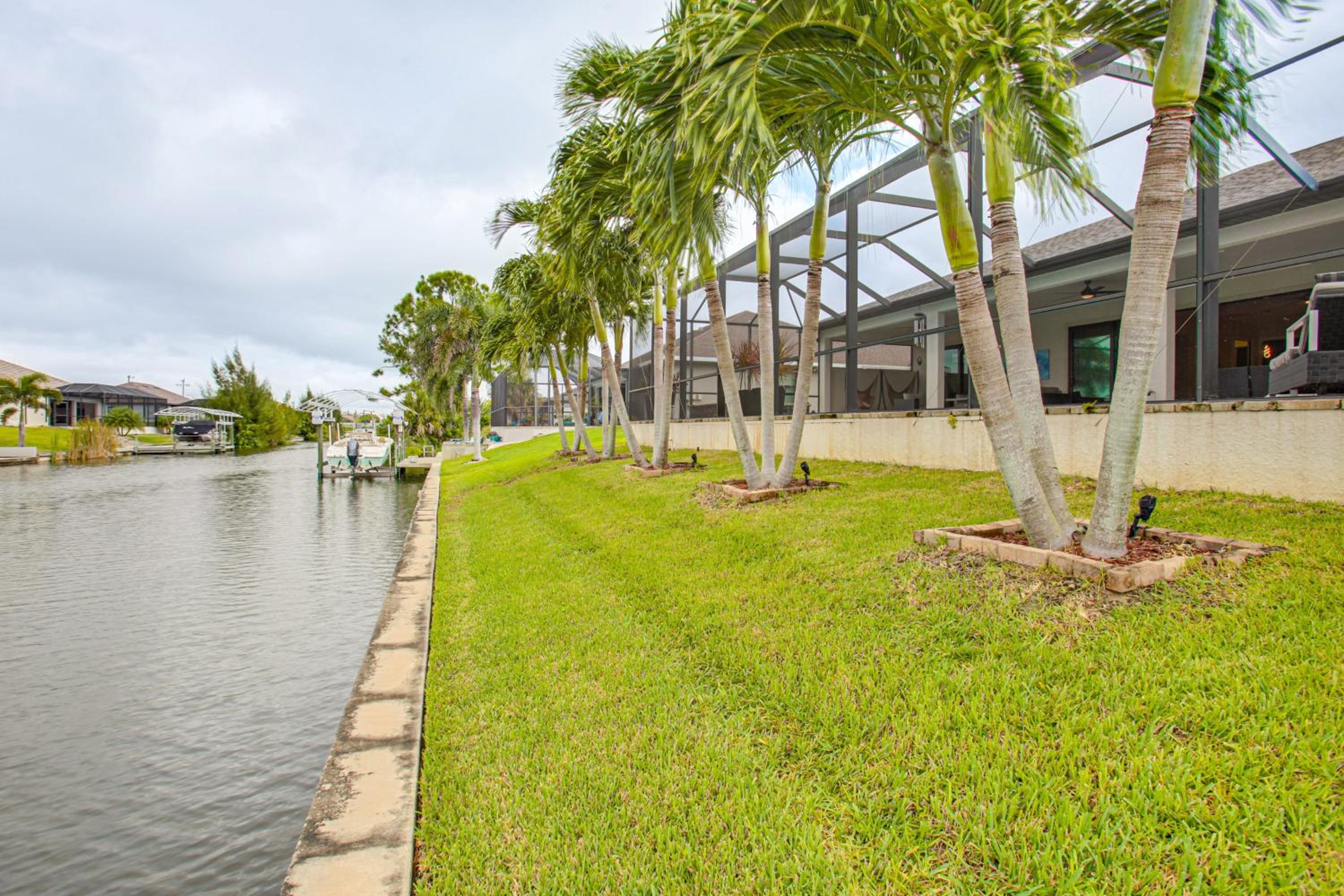 Tranquil Waterfront Home with Pool in Cape Coral!