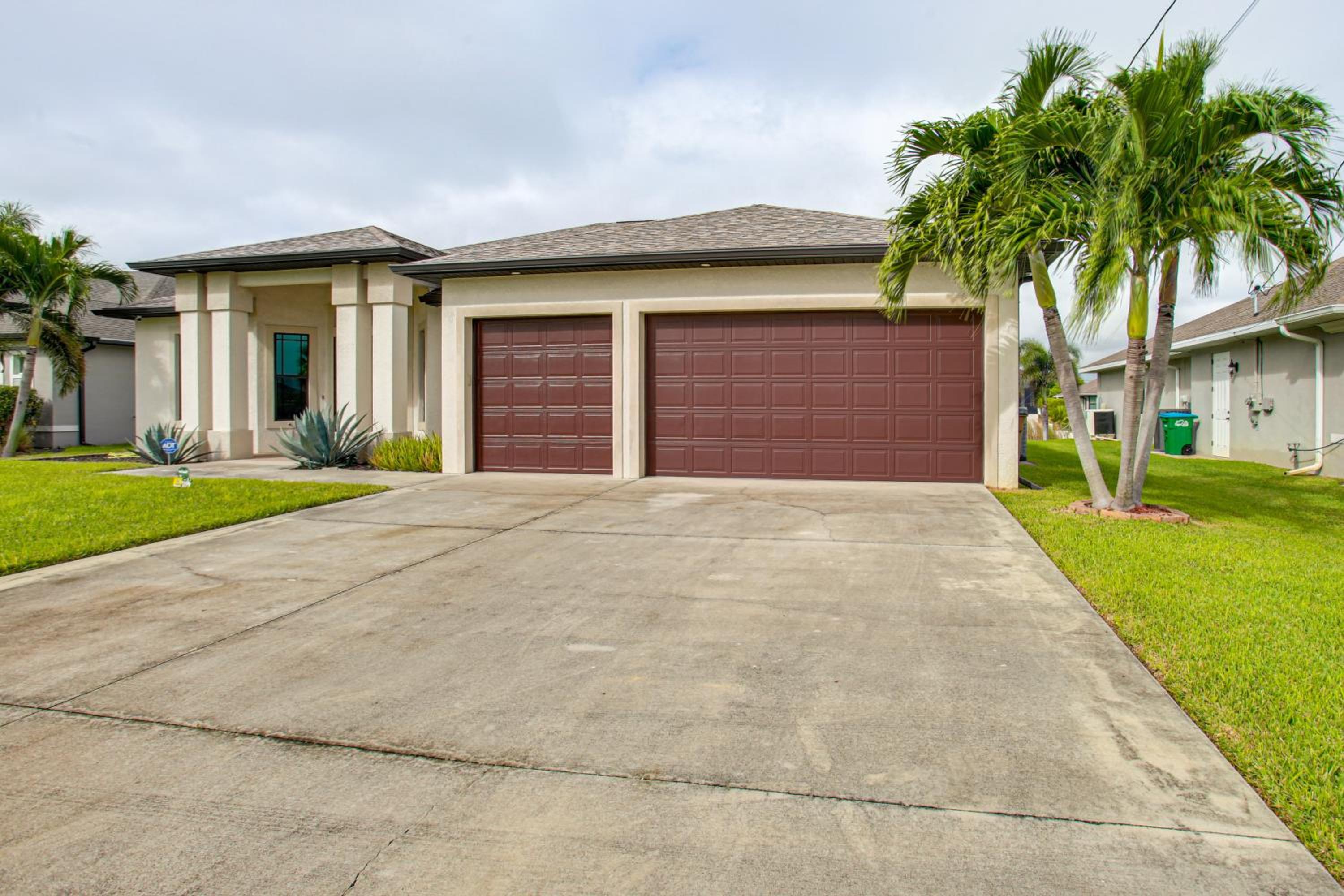Tranquil Waterfront Home with Pool in Cape Coral!