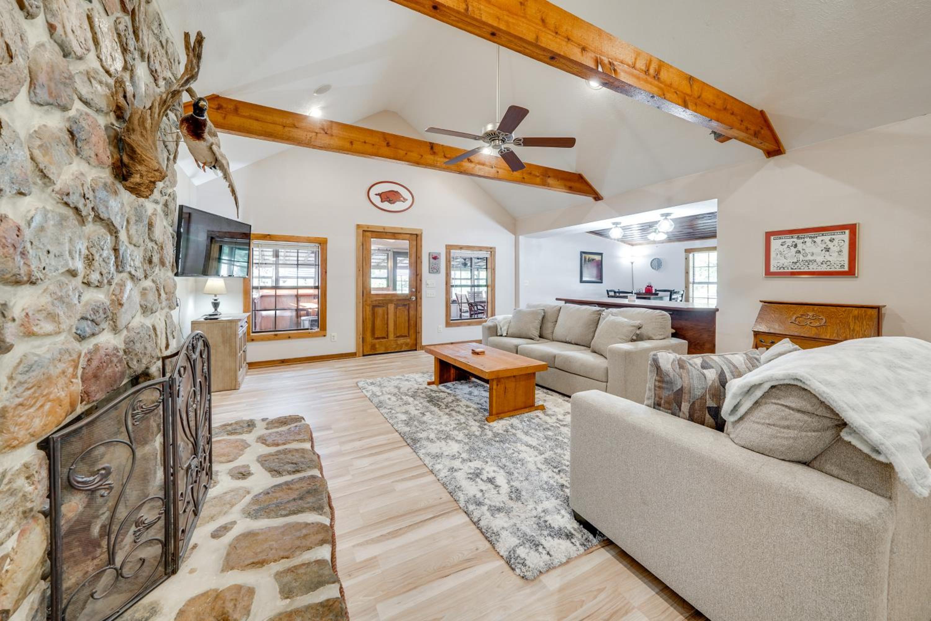 Waterfront Texarkana Cabin Tranquil Acreage
