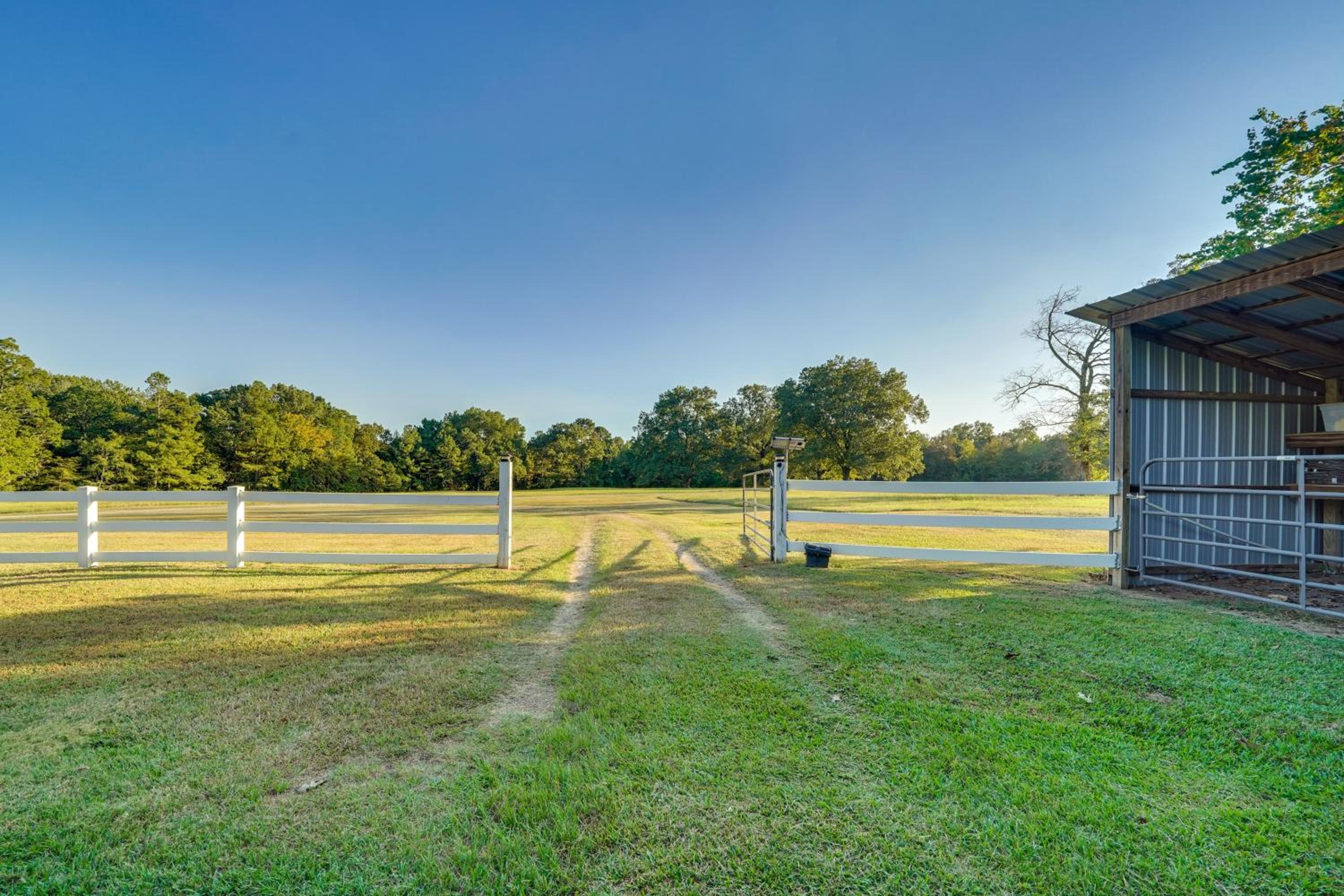 Waterfront Texarkana Cabin Tranquil Acreage
