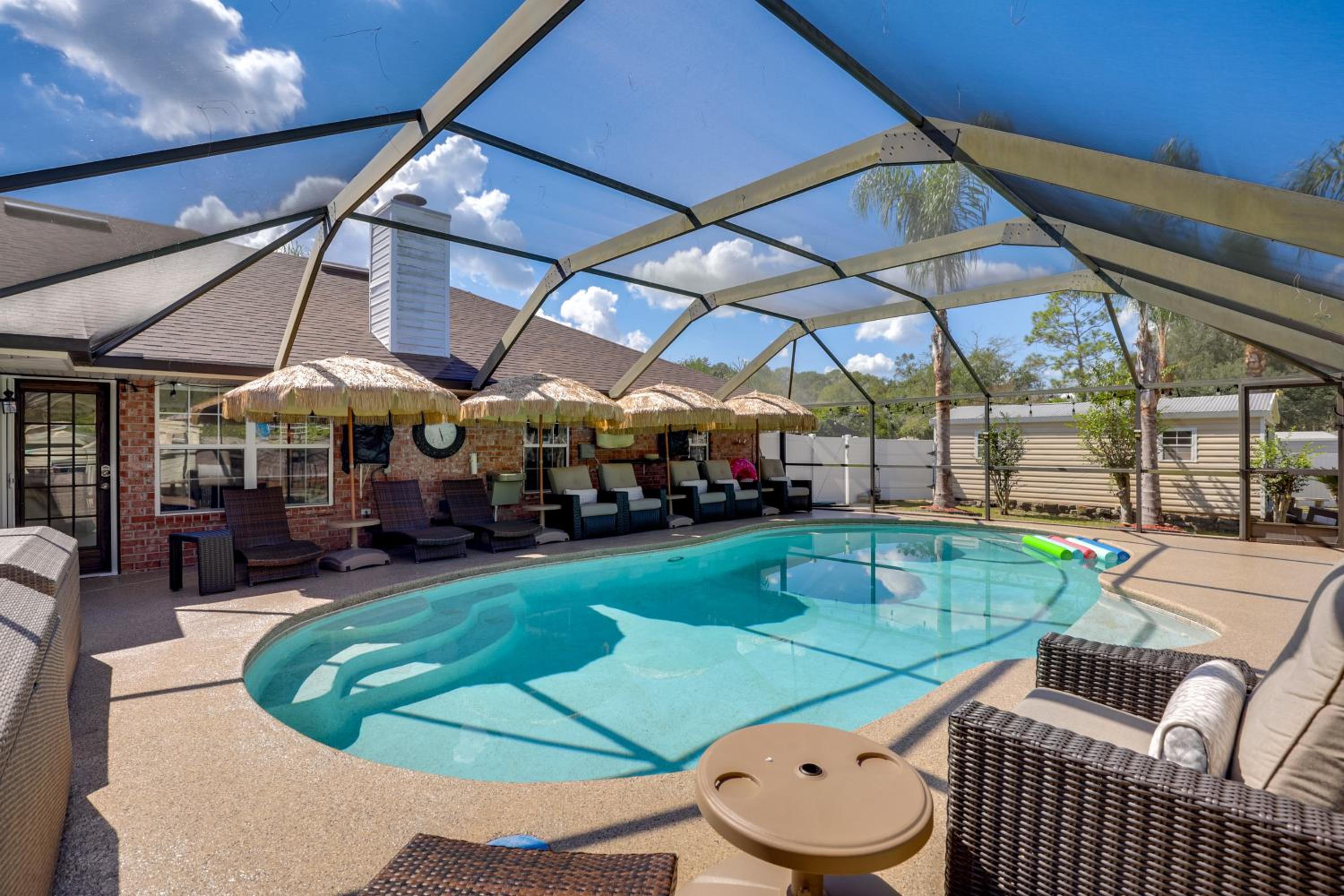 Backyard Oasis with Private Pool Jacksonville Gem