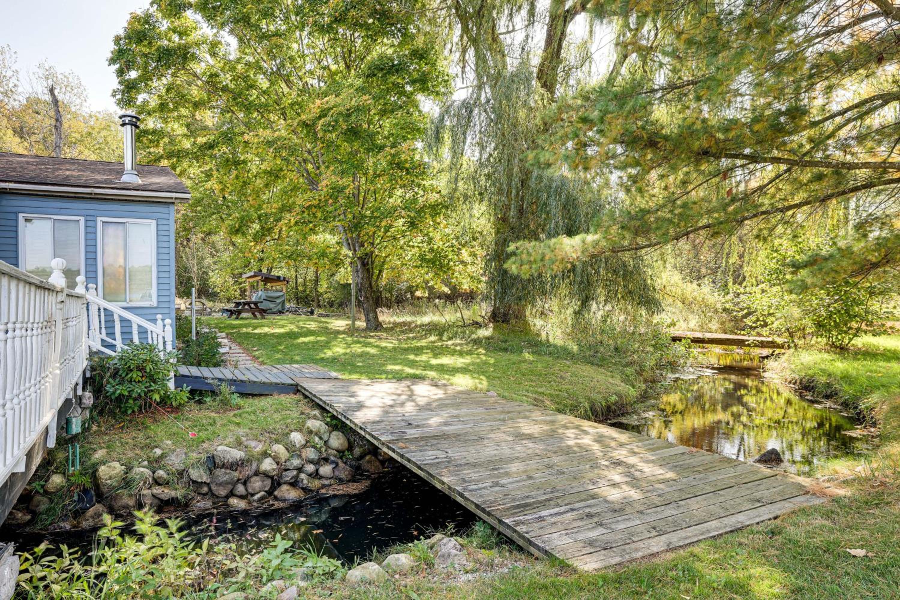 Todd Lake Access with Dock Across the Street!