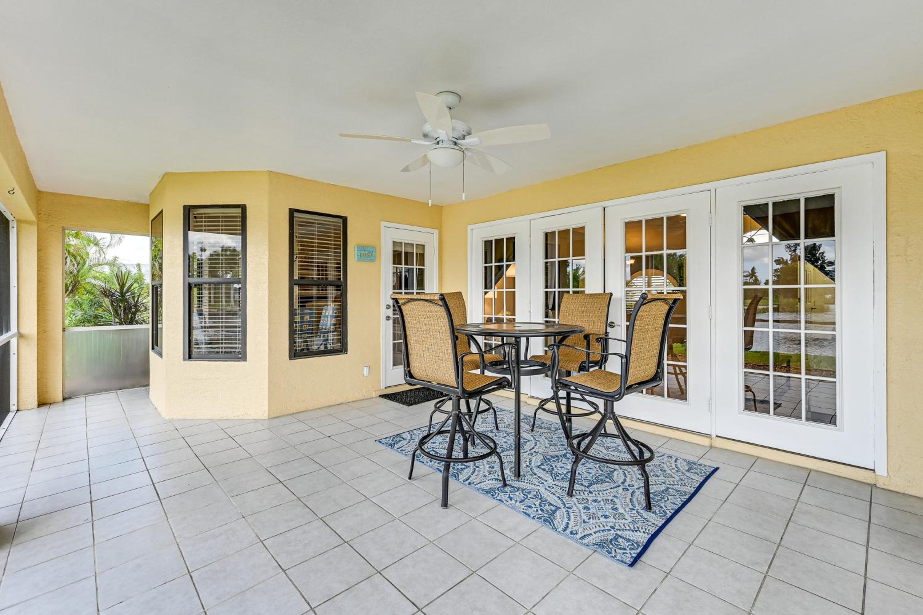 Waterfront Cape Coral Home Views and Birdwatching