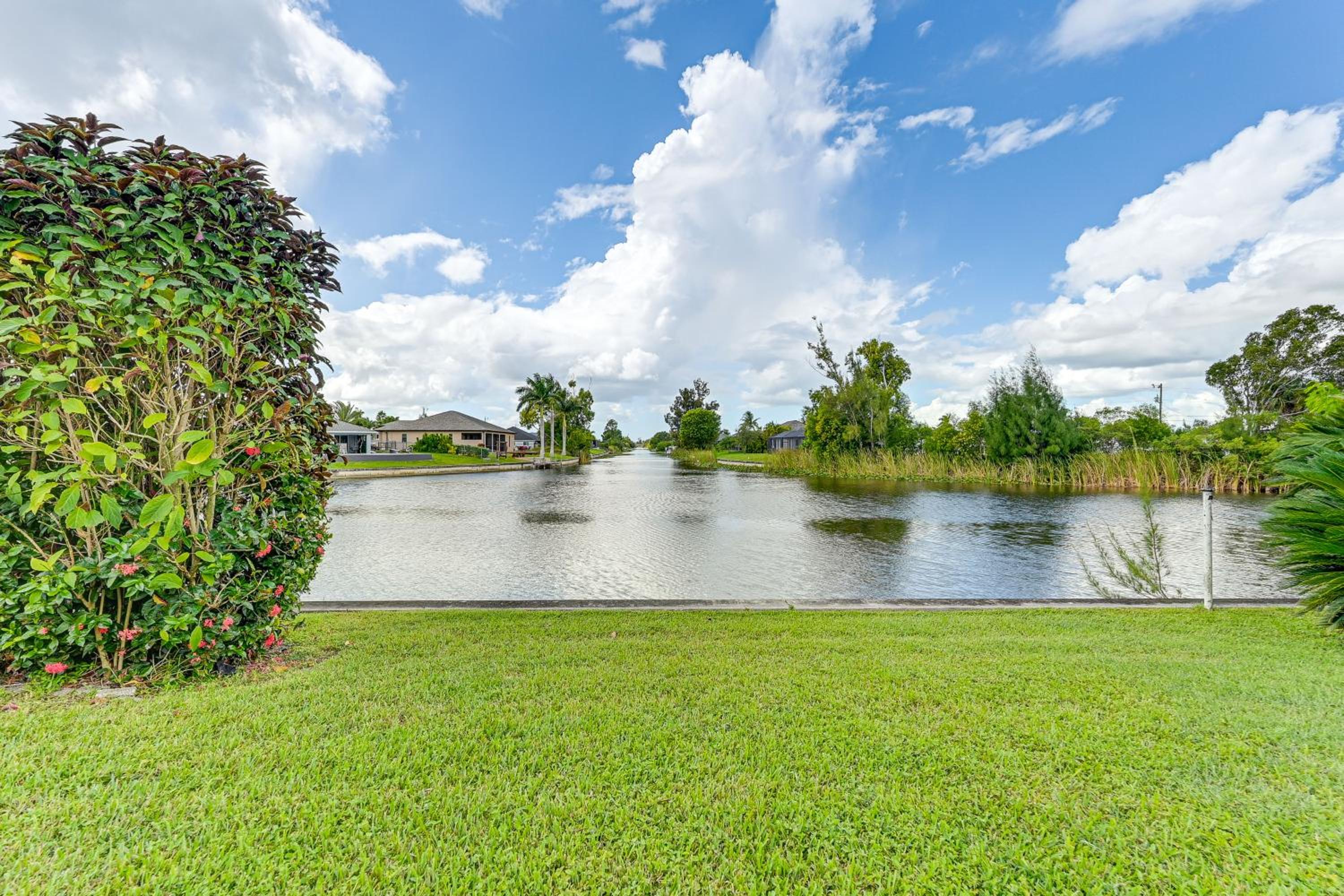 Waterfront Cape Coral Home Views and Birdwatching