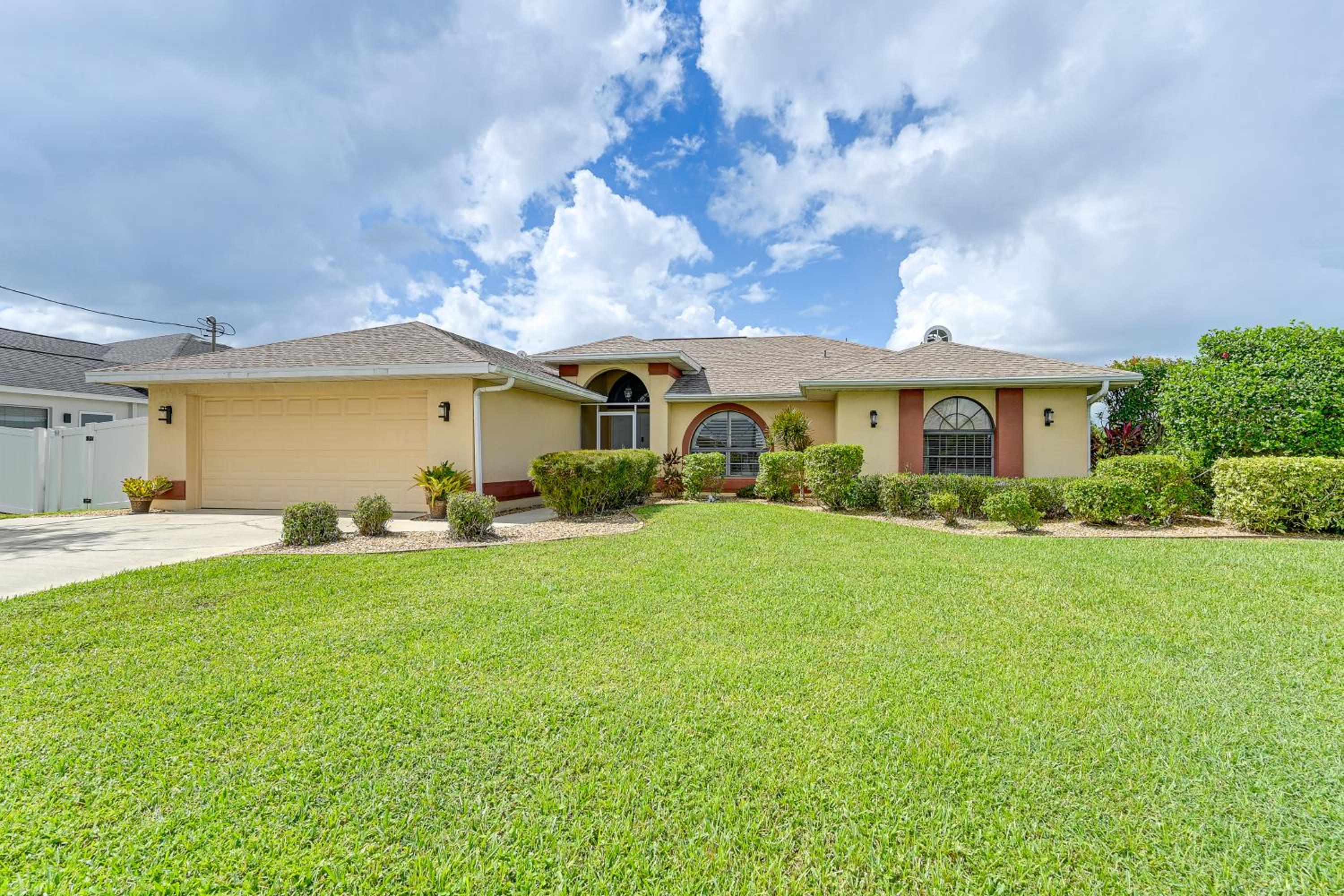 Waterfront Cape Coral Home Views and Birdwatching