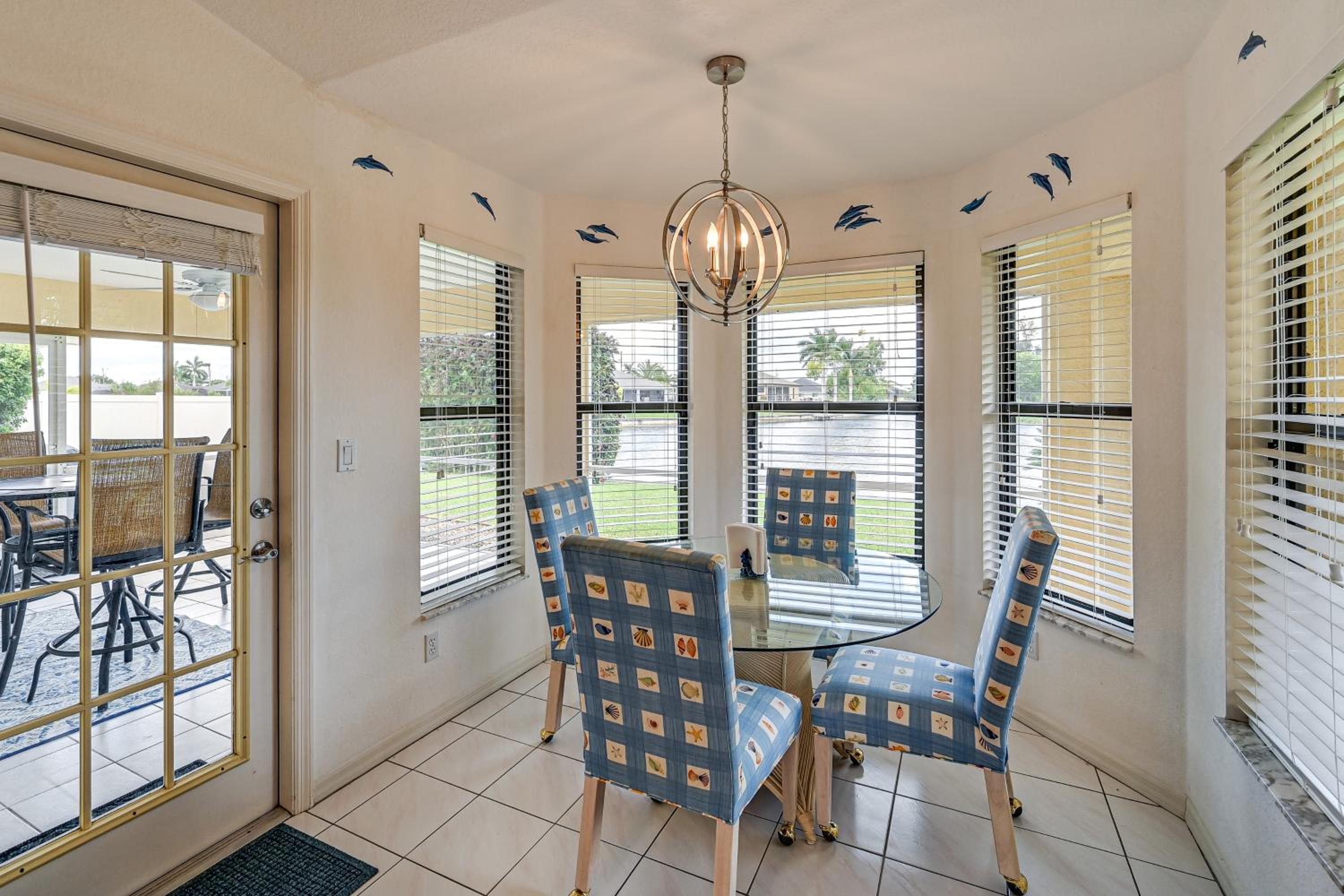 Waterfront Cape Coral Home Views and Birdwatching