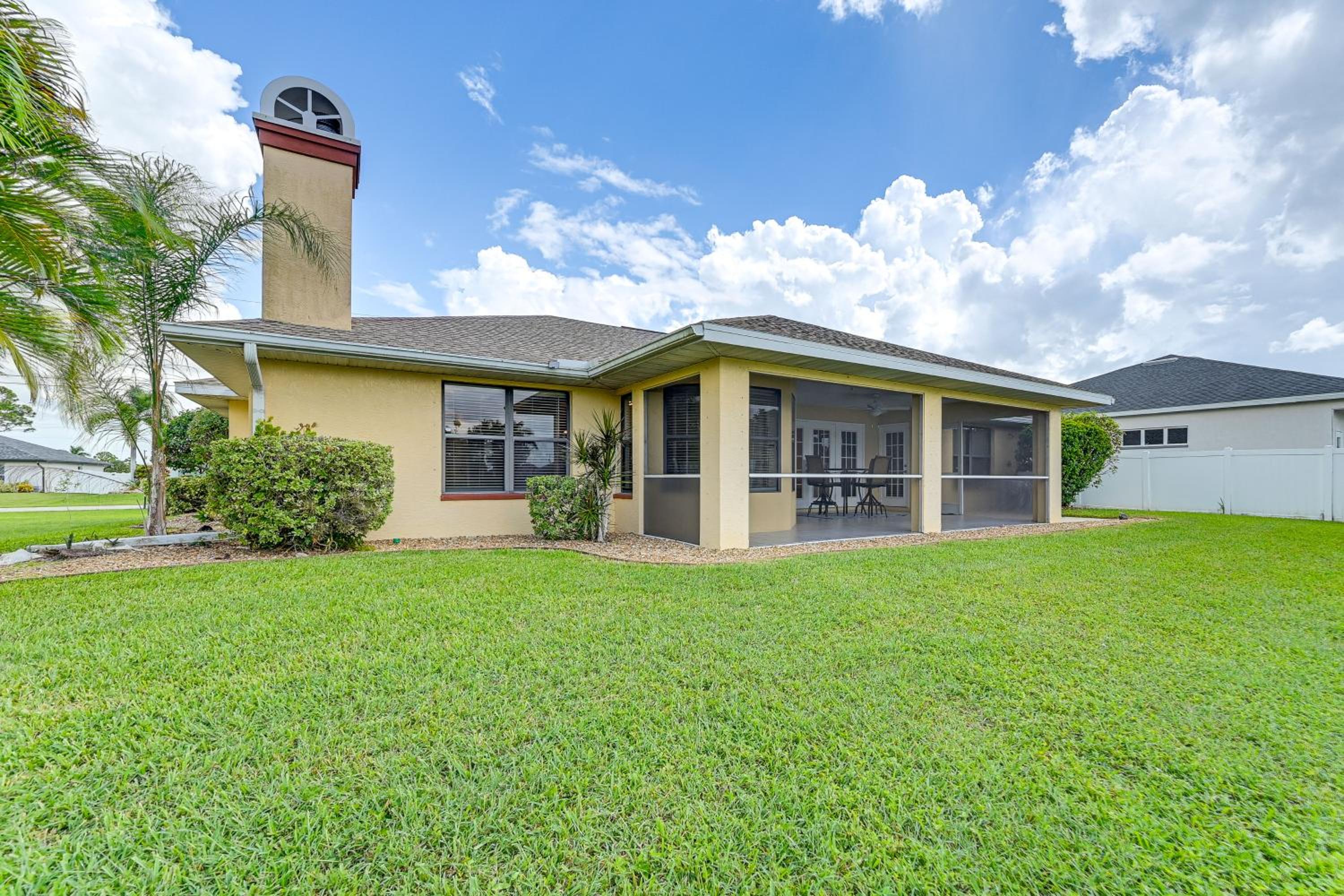 Waterfront Cape Coral Home Views and Birdwatching